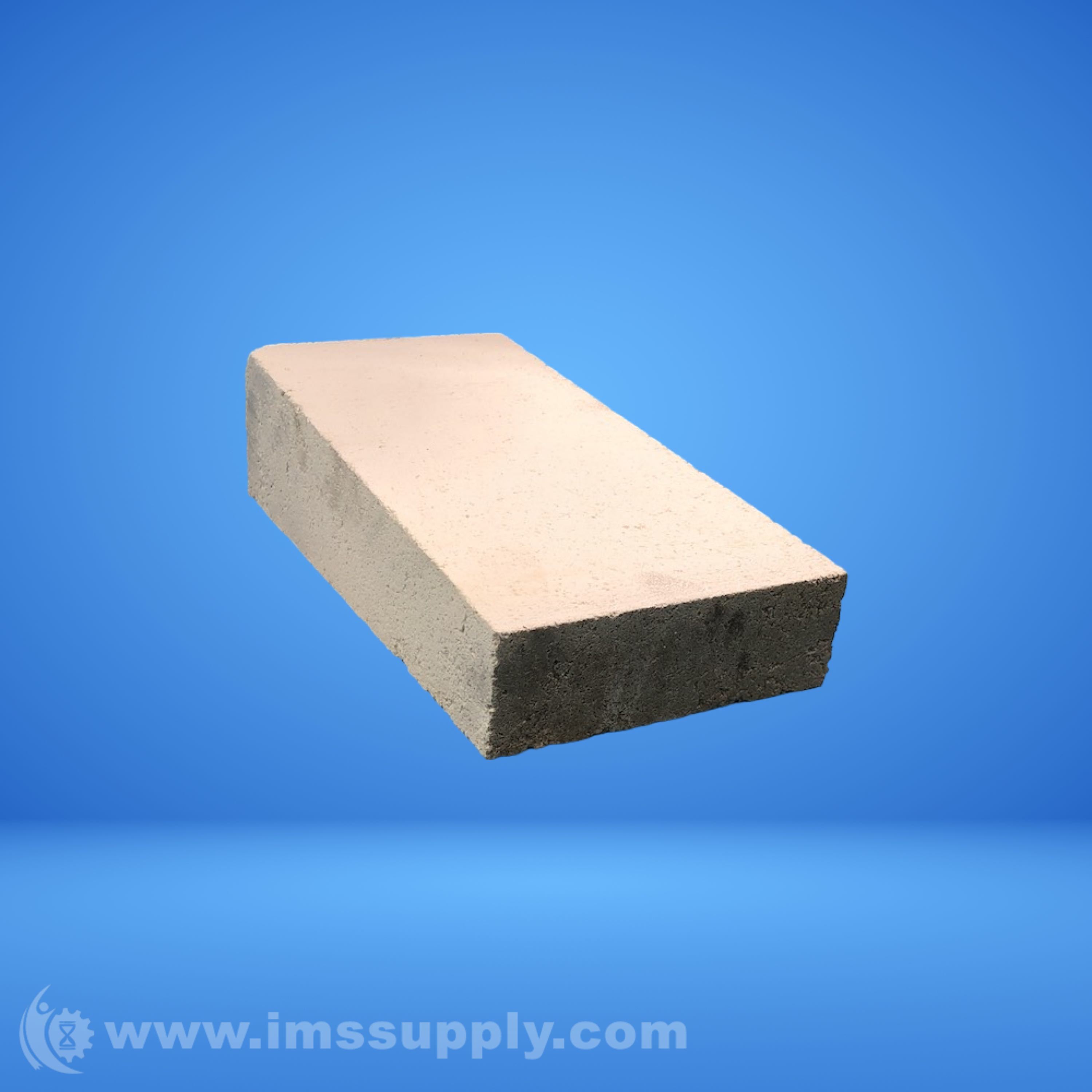 BNZ Materials BNZ 30 2 WEDGE 2.5 Box of 12 White Fire Bricks - IMS Supply