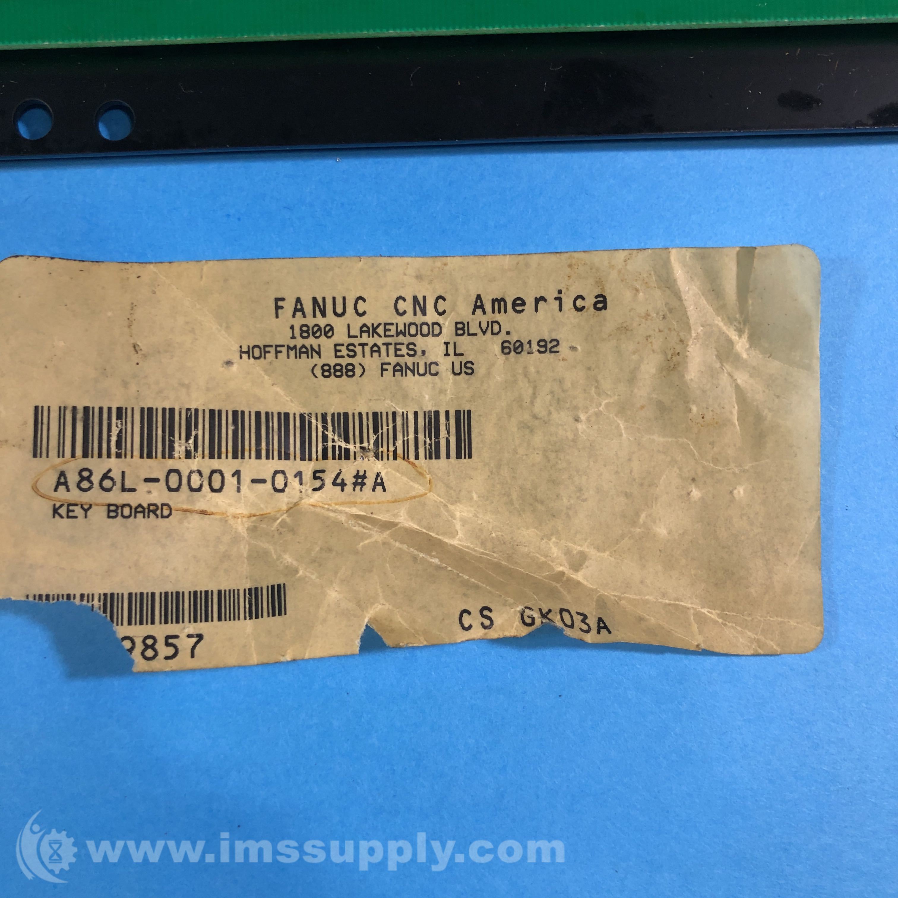 Fanuc A86L-0001-0154#A CRT/MDI Keyboard - IMS Supply