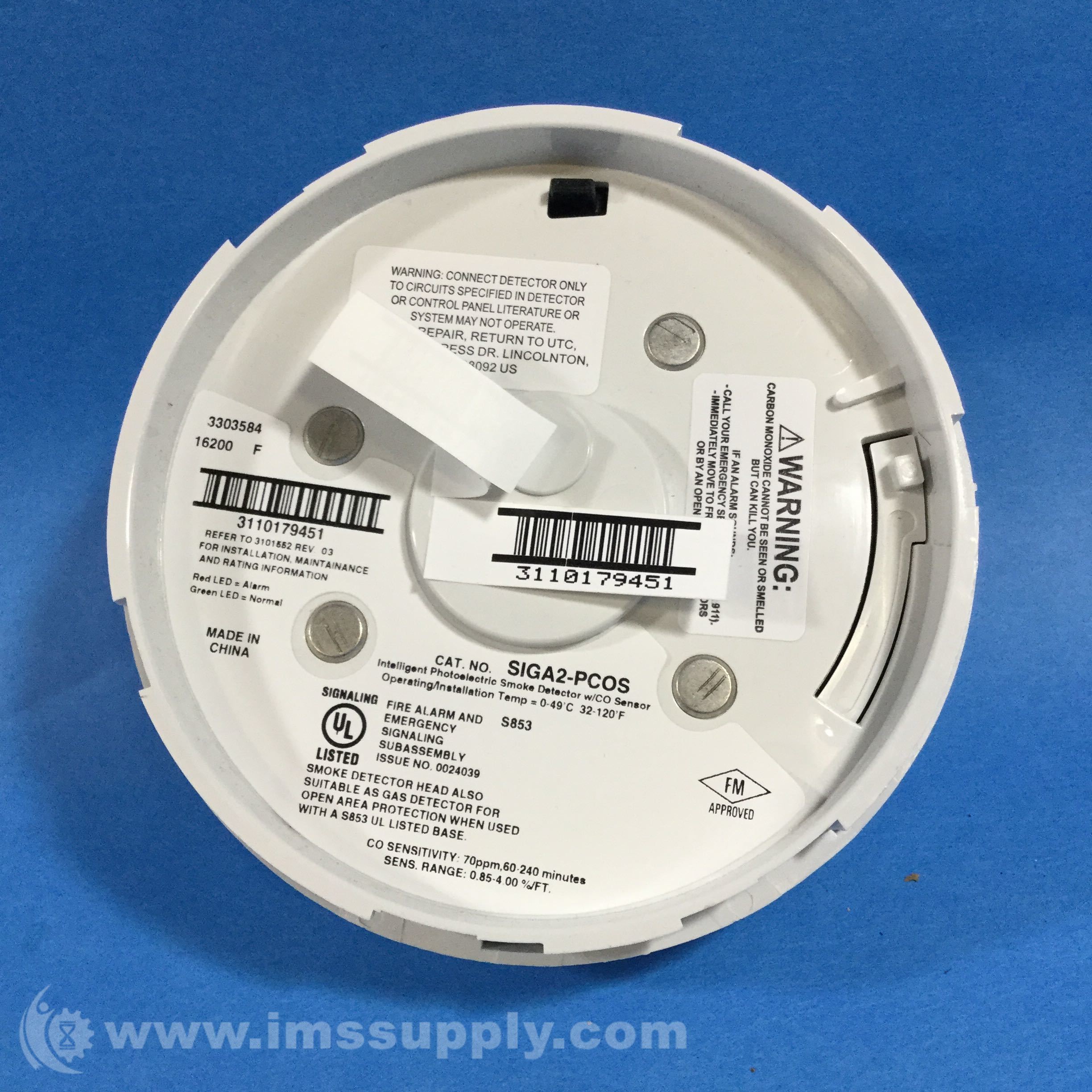 Rilevatore Fumo Edwards EST Rilevatore Di Fumo Fotoelettrico - Foto 4