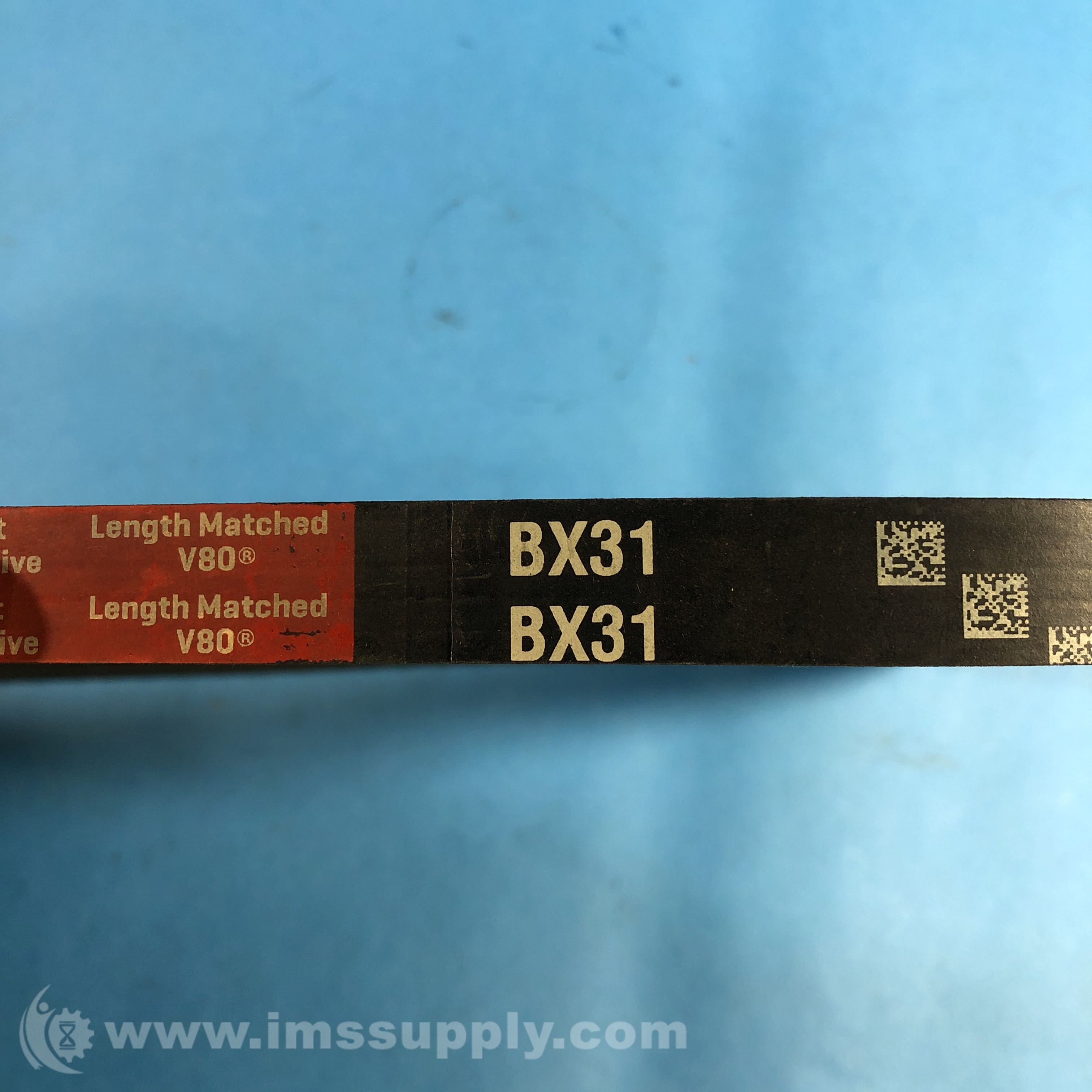 Gates BX31 Tri-Power V-Belt, 1 Band, 34.00 In Outside LG - IMS Supply