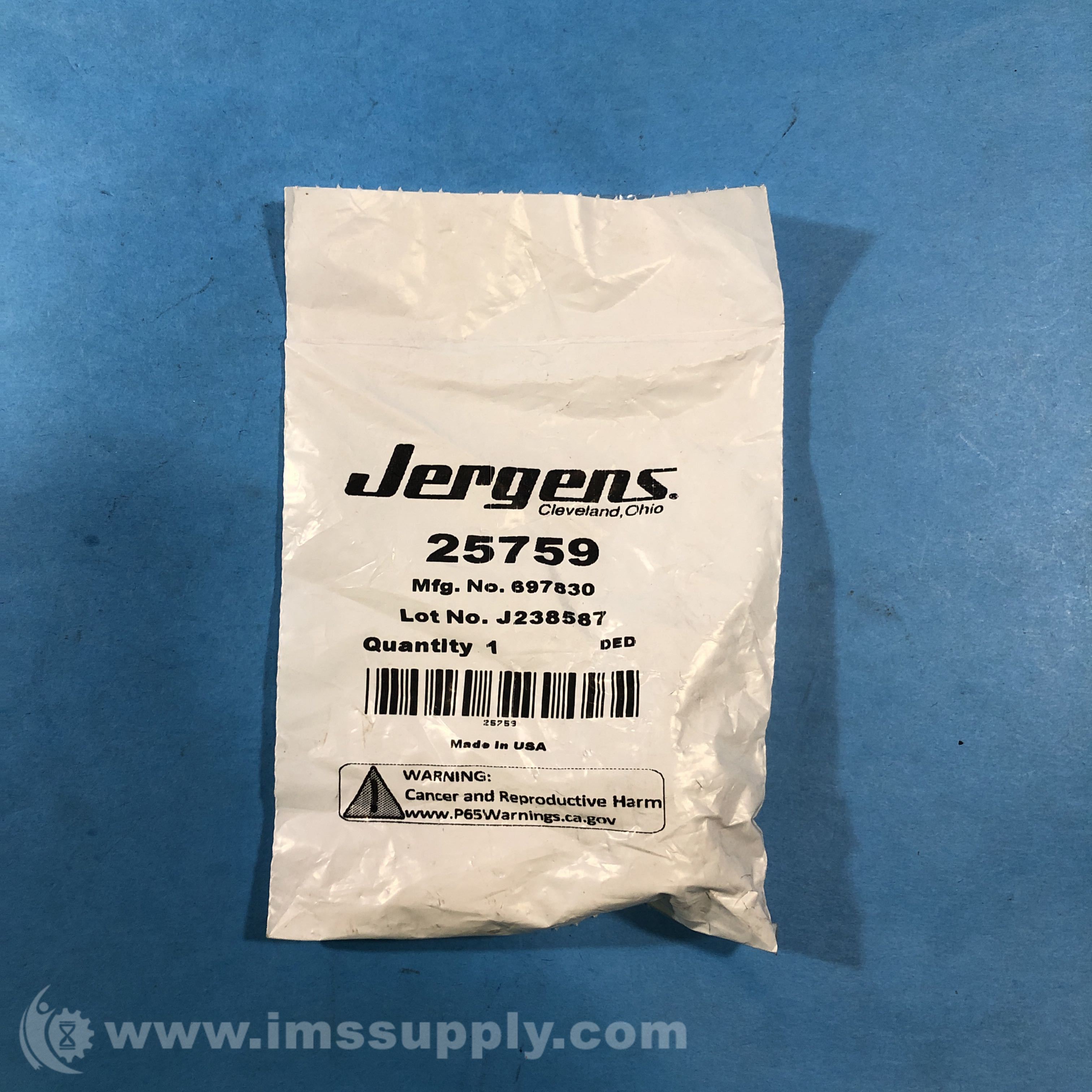 Jergens 25759 IMS Supply
