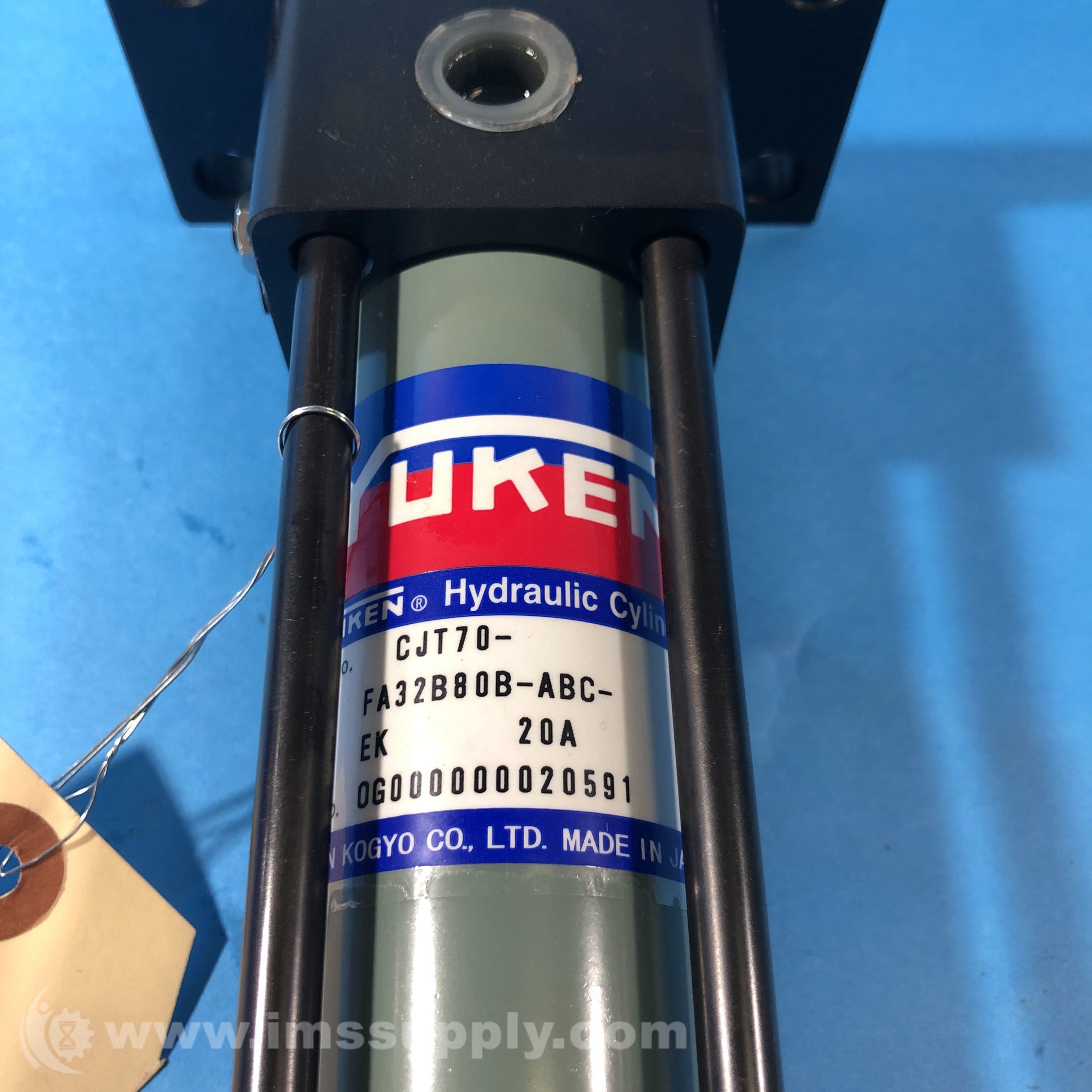 Yuken CJT70FA32B80BABCEK Hydraulic Cylinder IMS Supply