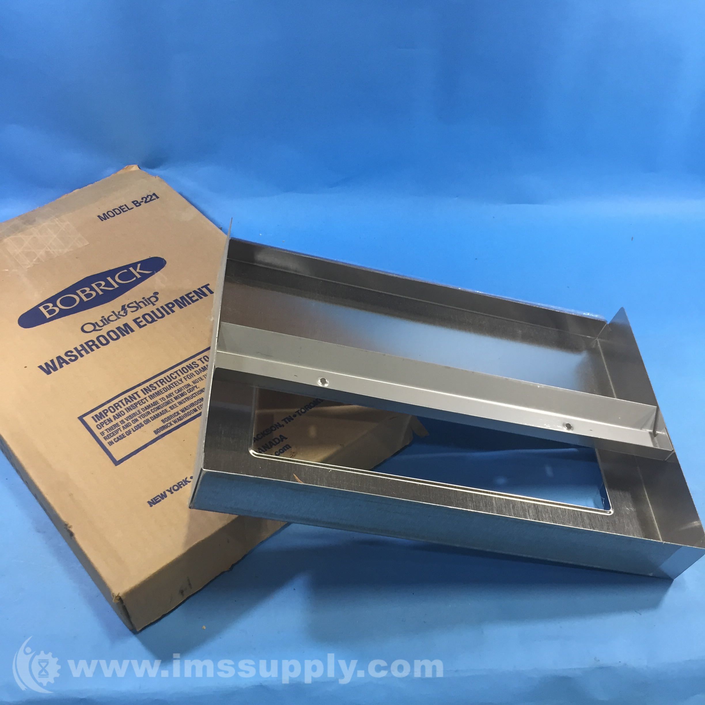 Bobrick B221 Surface Mounted SeatCover Dispenser IMS Supply