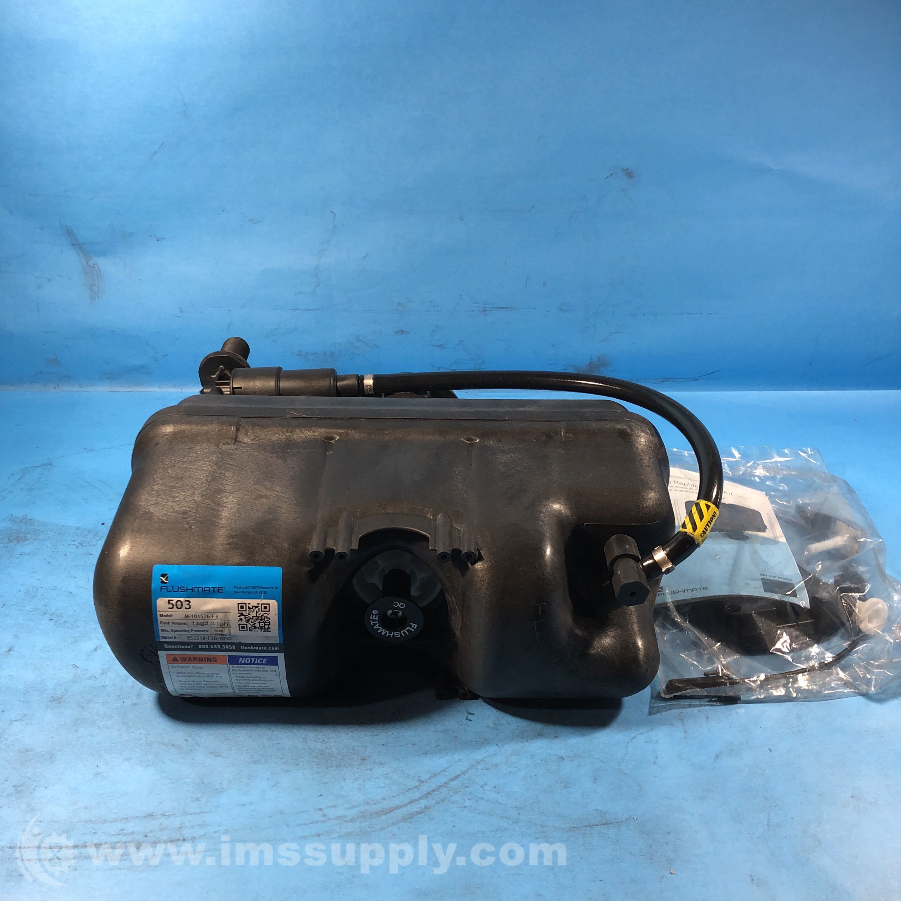 Flushmate M-101526-F3BK Complete Replacement System - IMS Supply