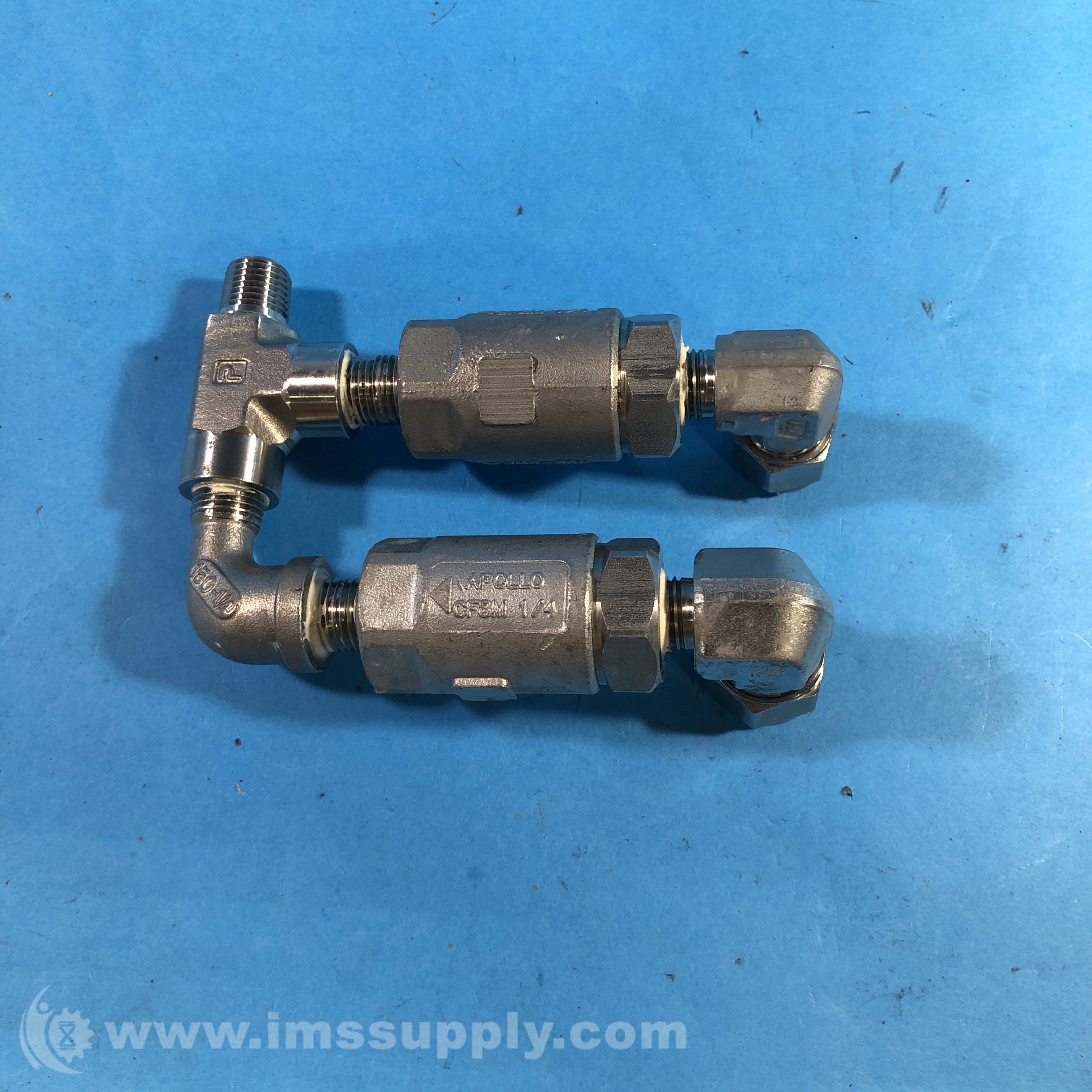 Apollo AU 125S 400CWP Inline Check Valve IMS Supply