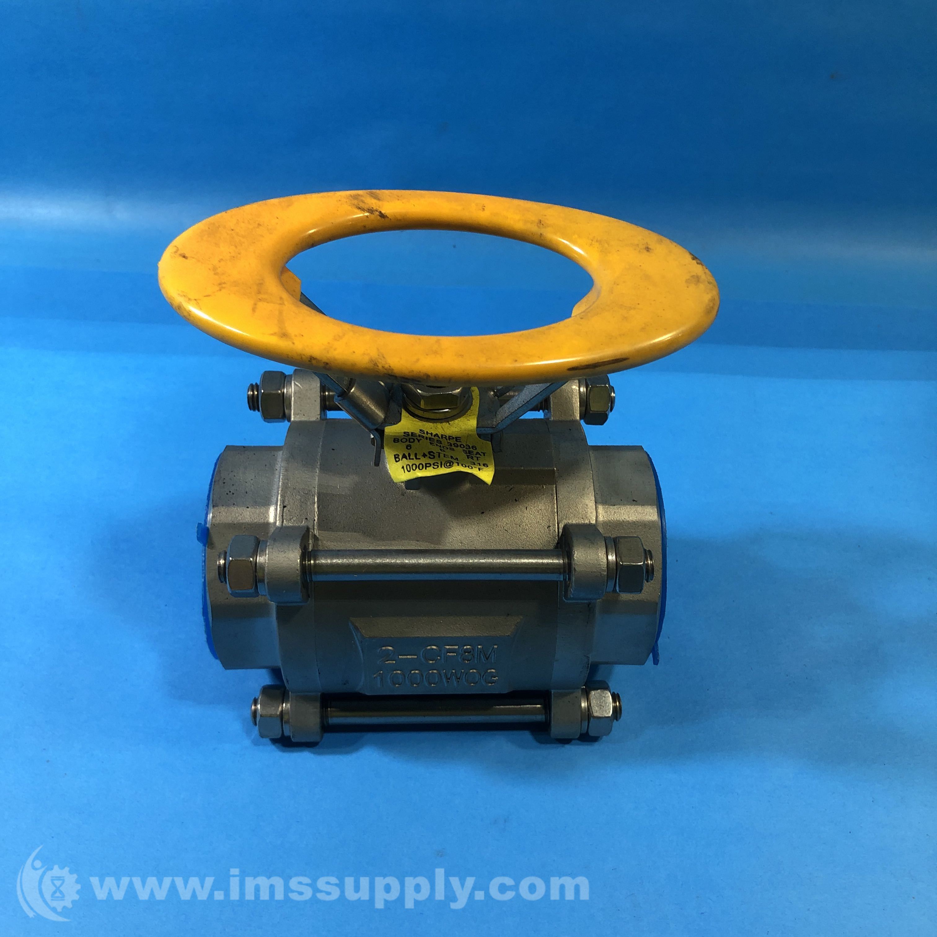 Sharpe Valves Series 39036 Ball Valve 2CF8M 1000W0G IMS Supply