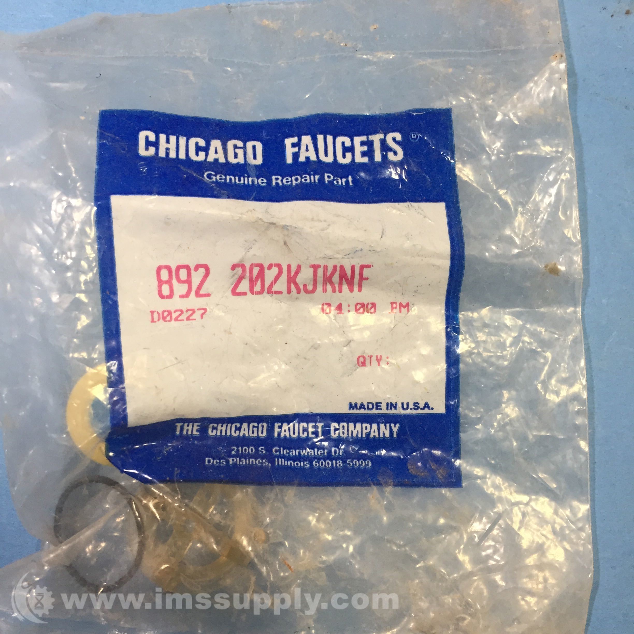 Chicago Faucet 892202KJKNF Vacuum Breaker Repair Kit IMS Supply