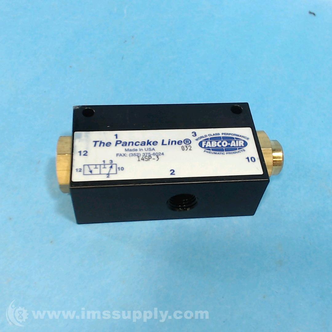 FabcoAir Inc 14SP3 Pancake Line Directional Control Valve IMS Supply