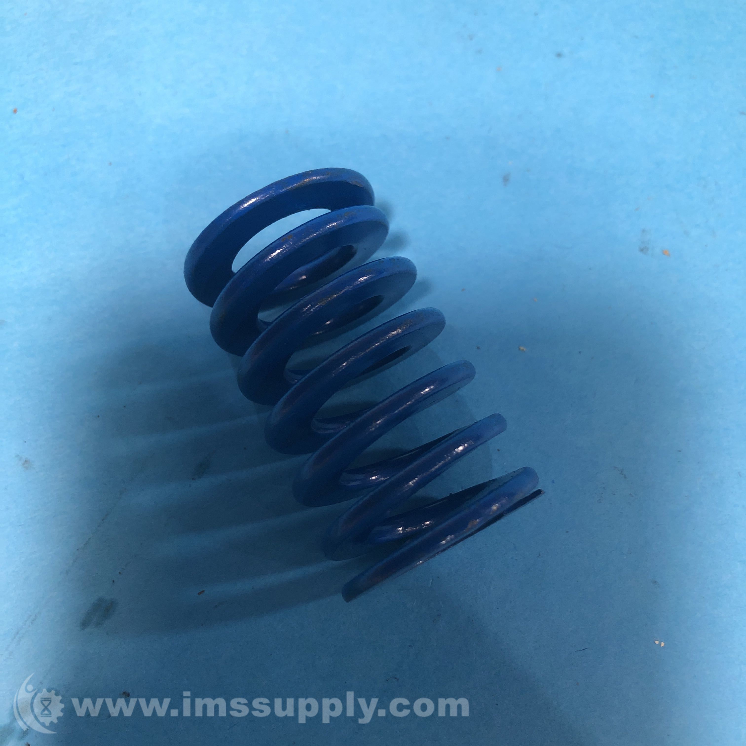 McMasterCarr Blue Compression Spring, 4 LG IMS Supply
