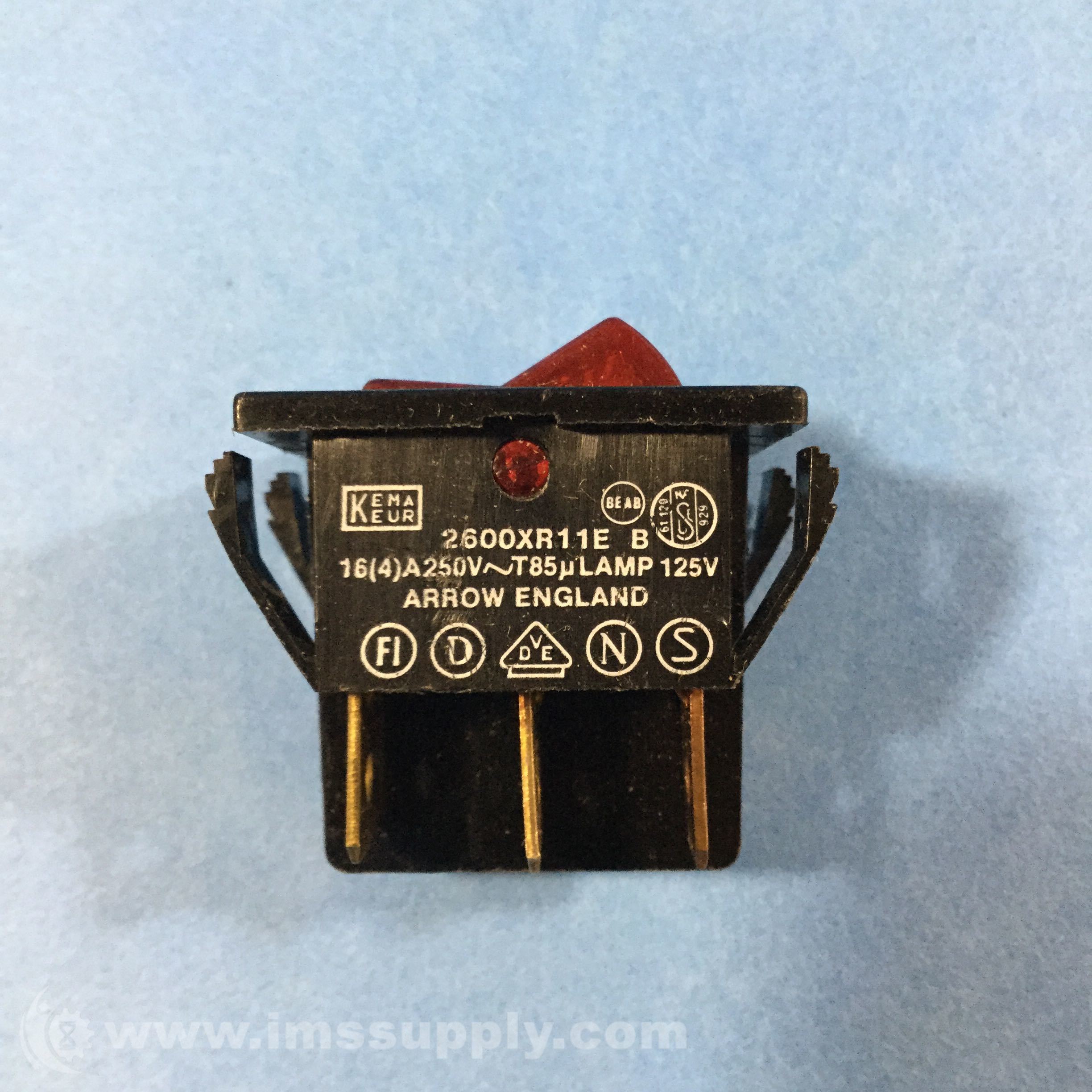 Arrow Hart 2600XR11E Rocker Switch - IMS Supply