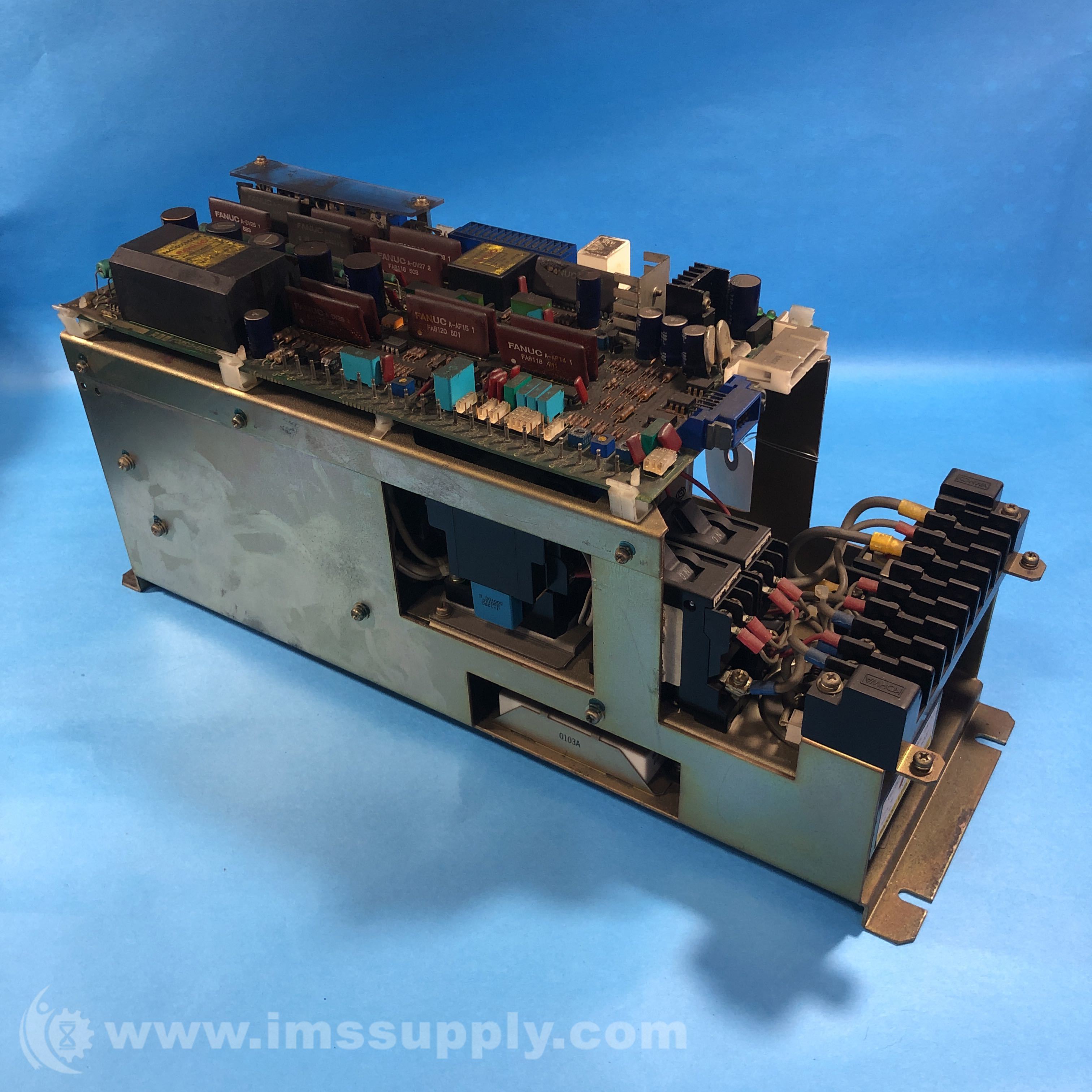 【当店一番人気】 Fanuc Supply IMS - 0M/5M DC Controller Servo A06B-6047-H002 精密加工旋盤