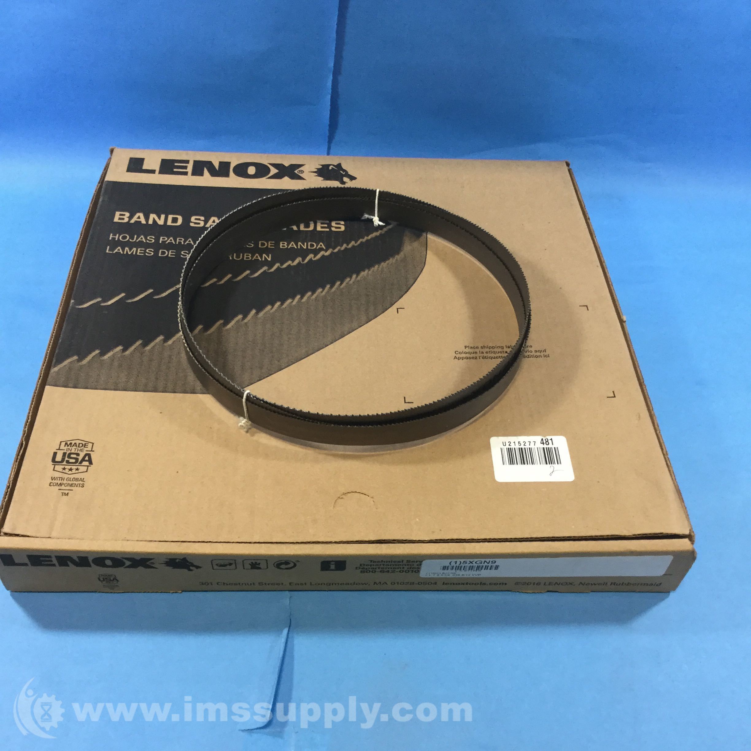 AMS1792748 - LENOX® CLASSIC PRO® X 14' 10" 1" X .035" Bi-Metal Bandsaw Blade With 5/8T VARI-TOOTH® Positive Rake