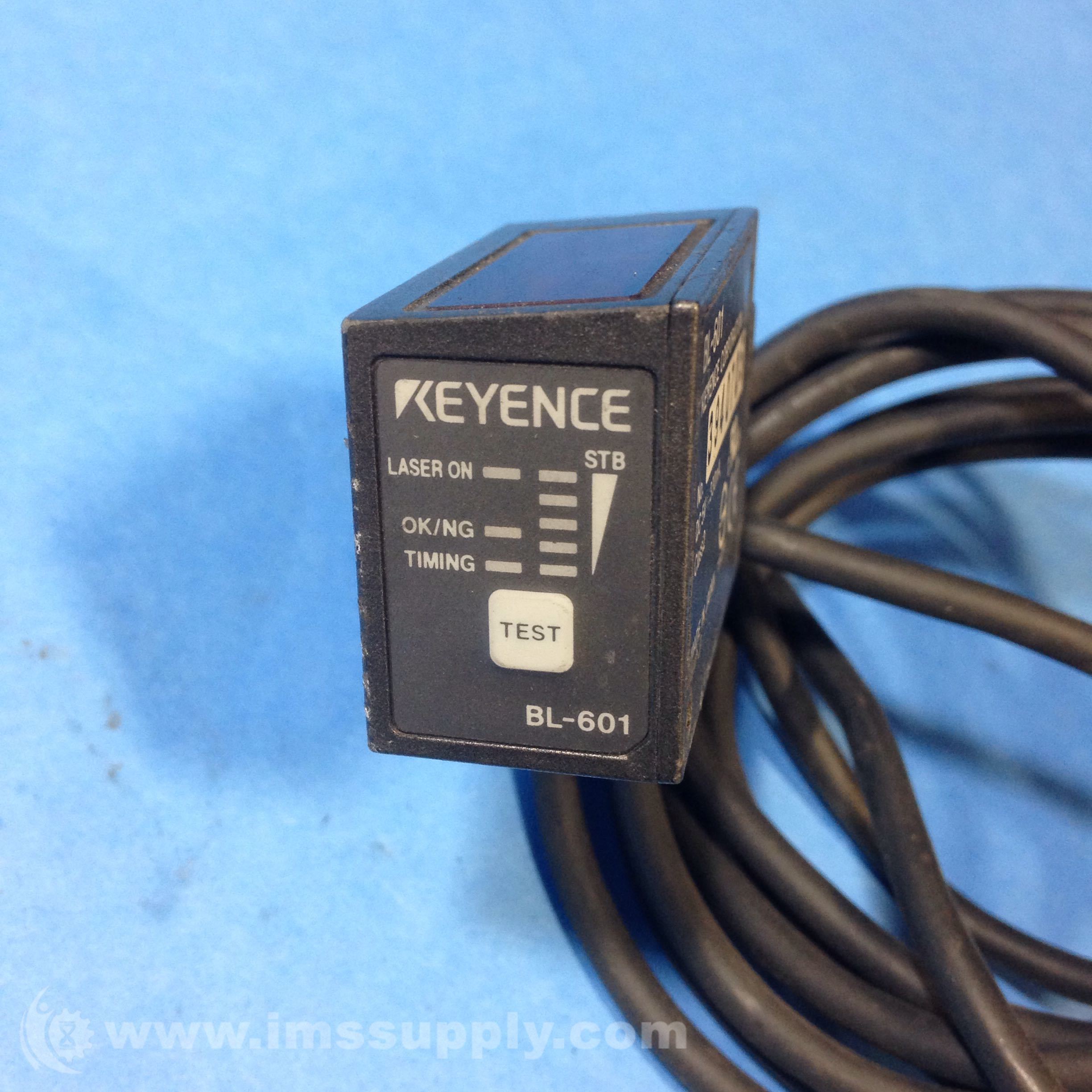 Keyence Corp BL601 Ultra Small Laser Barcode Reader IMS Supply