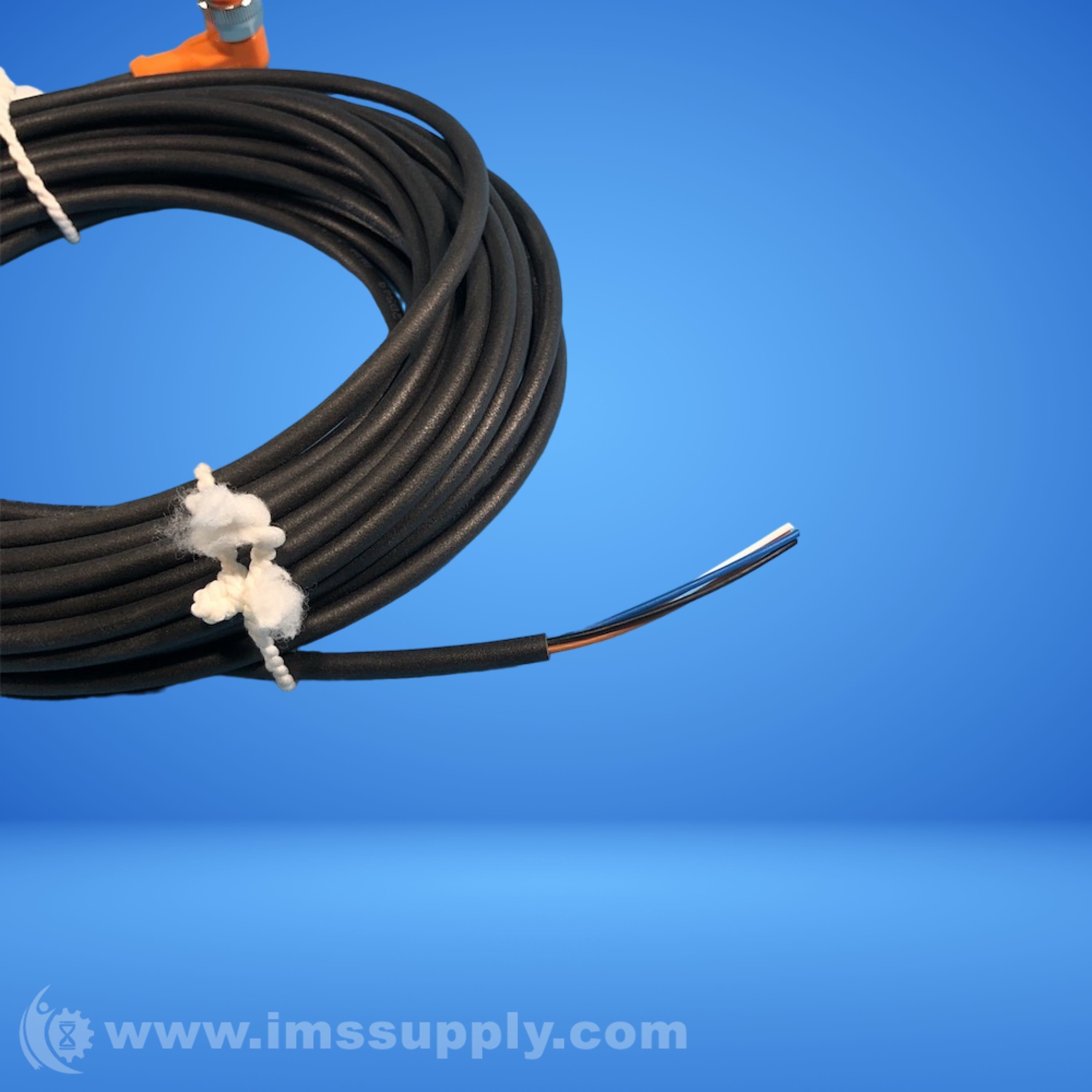Ifm EVC006 Female Cordset, 250V AC / 300V DC, 22 AWG, 10M - IMS Supply