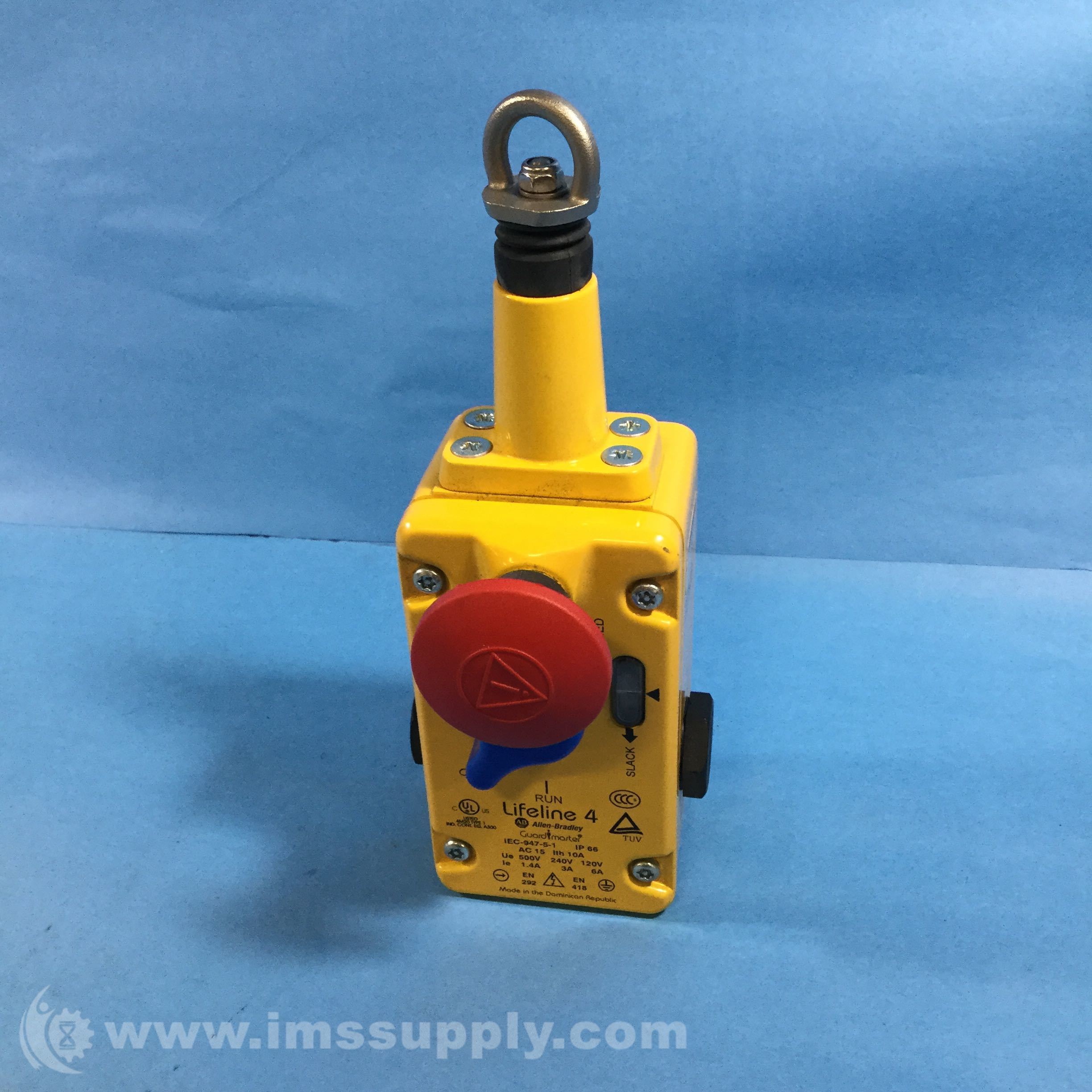 Allen Bradley 400EL13042 Switch, Cable Pull, Emergency Stop IMS Supply