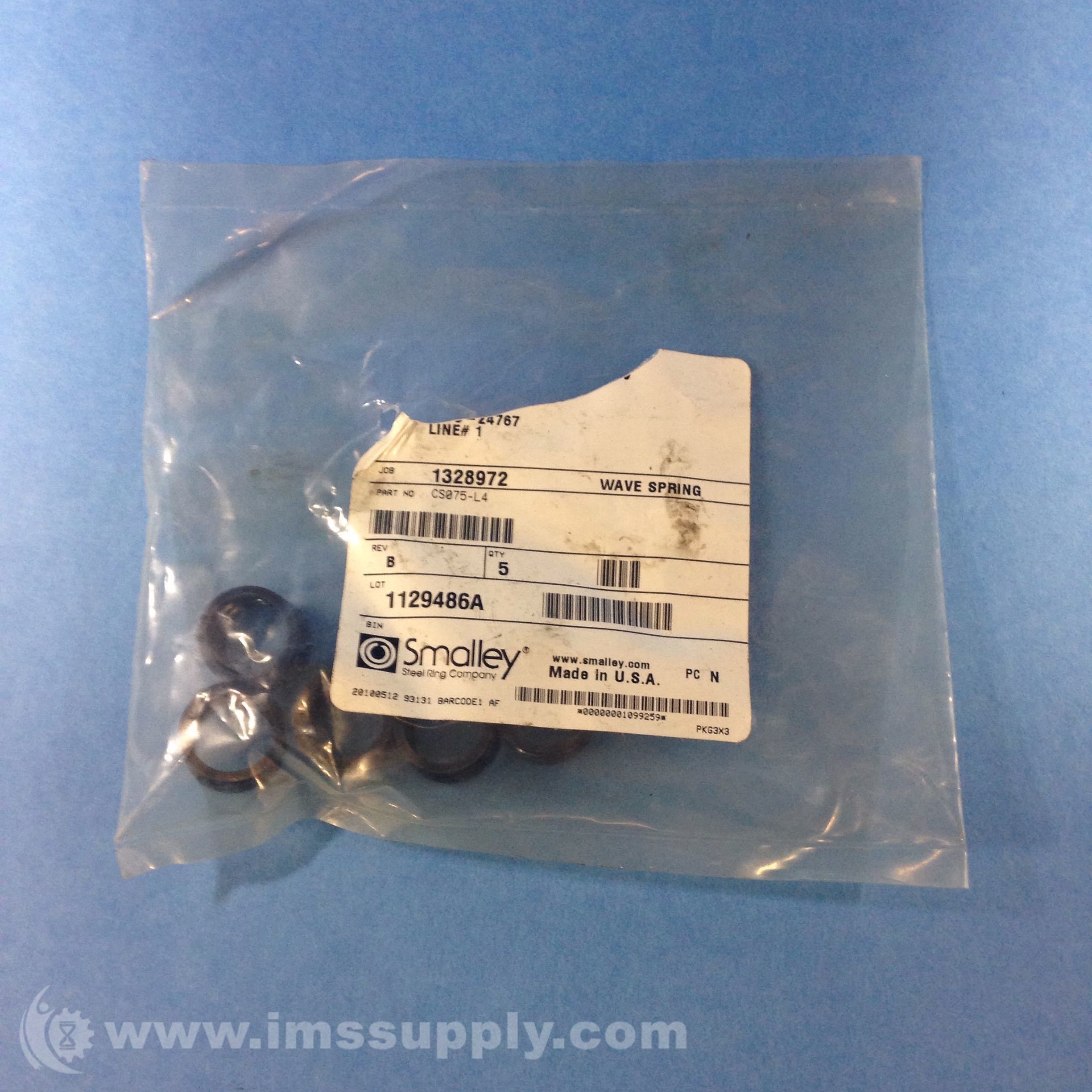 Smalley CS075L4 Wave Spring (1328972) IMS Supply