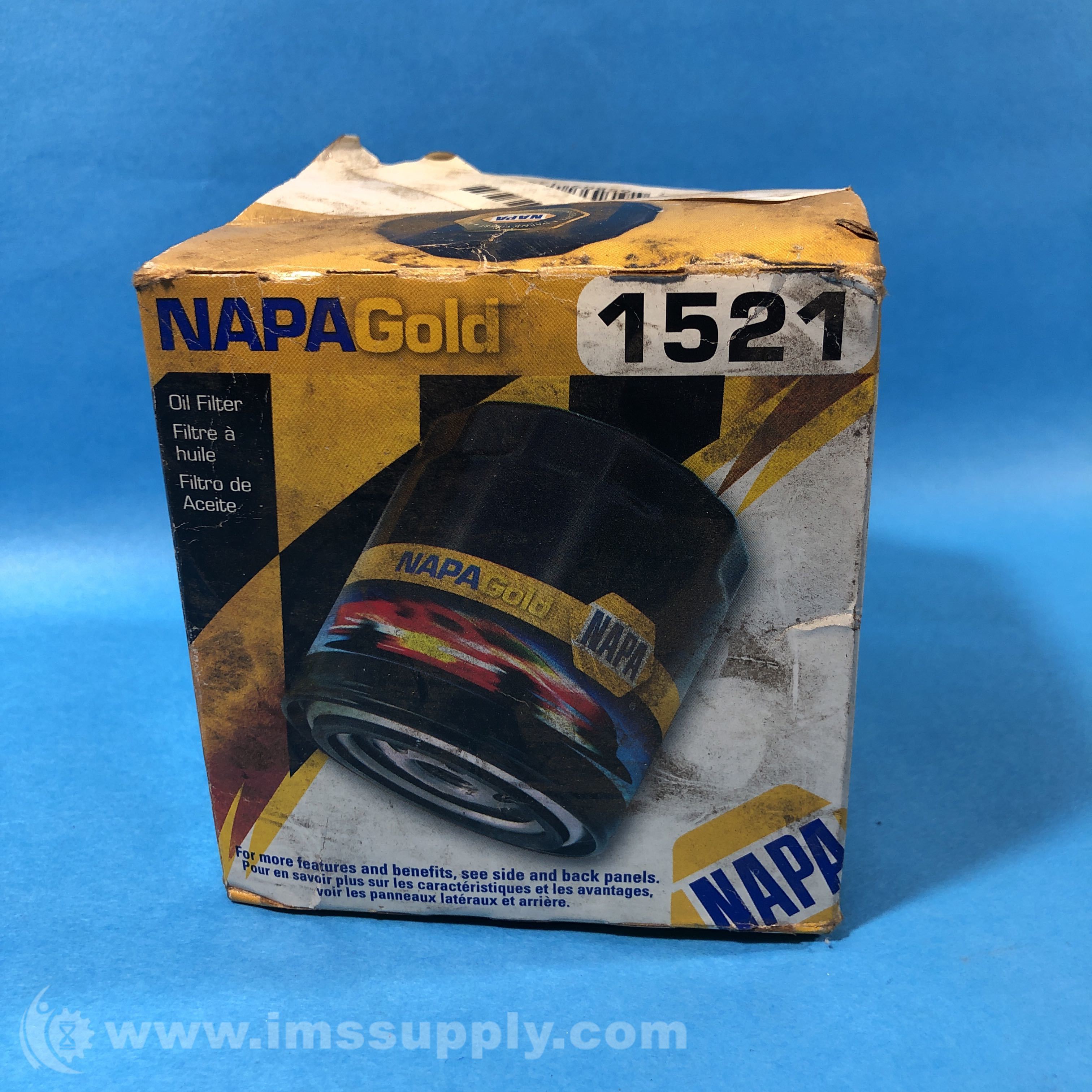 Napa 1521 Gold Oil Filter IMS Supply
