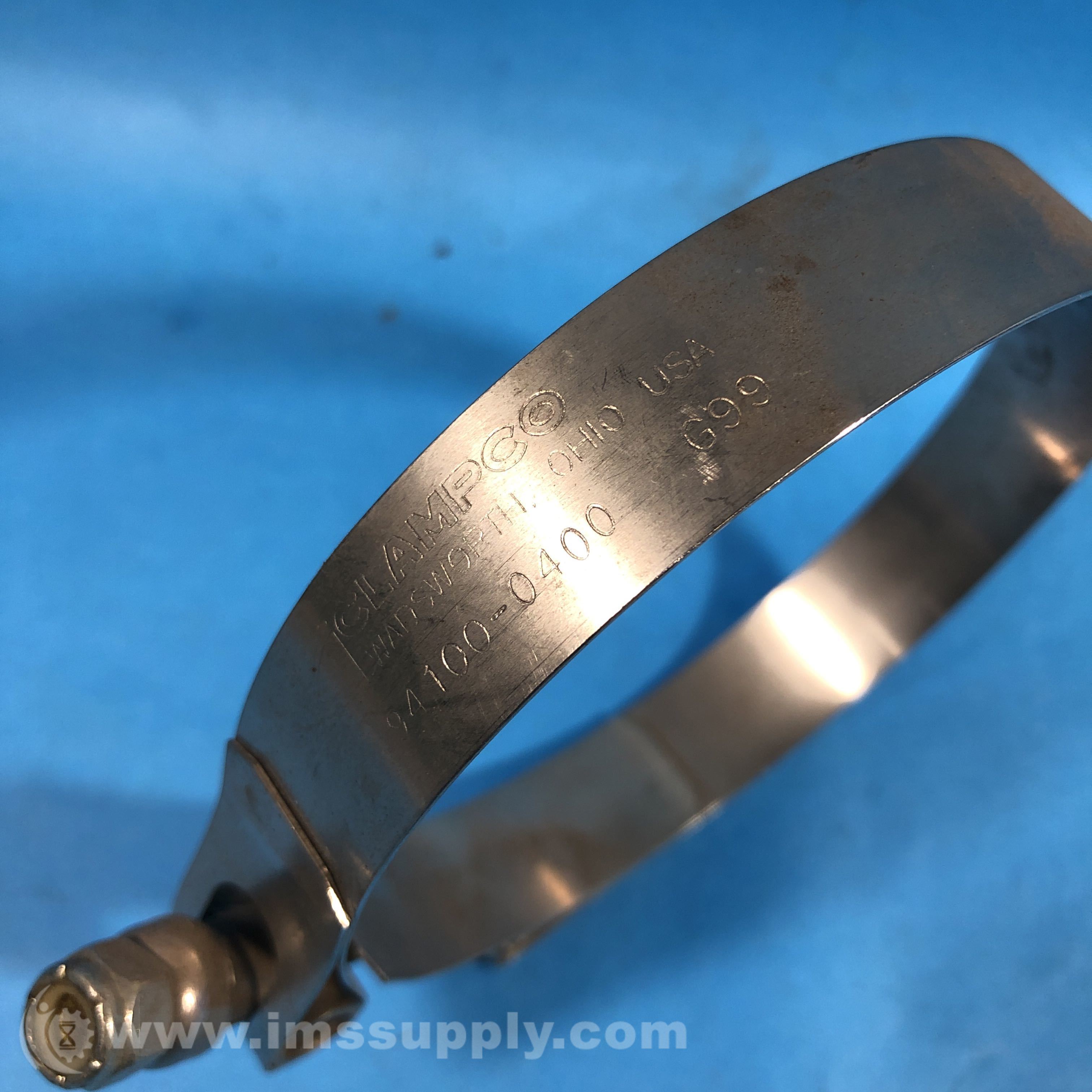 Clampco 941000400 TBolt Band Clamp IMS Supply