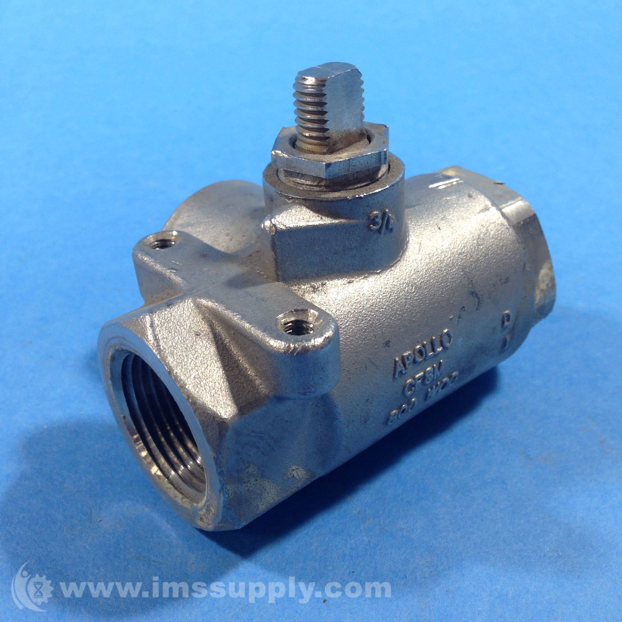Apollo 3/4 CF8M 800 WOG Ball Valve - IMS Supply