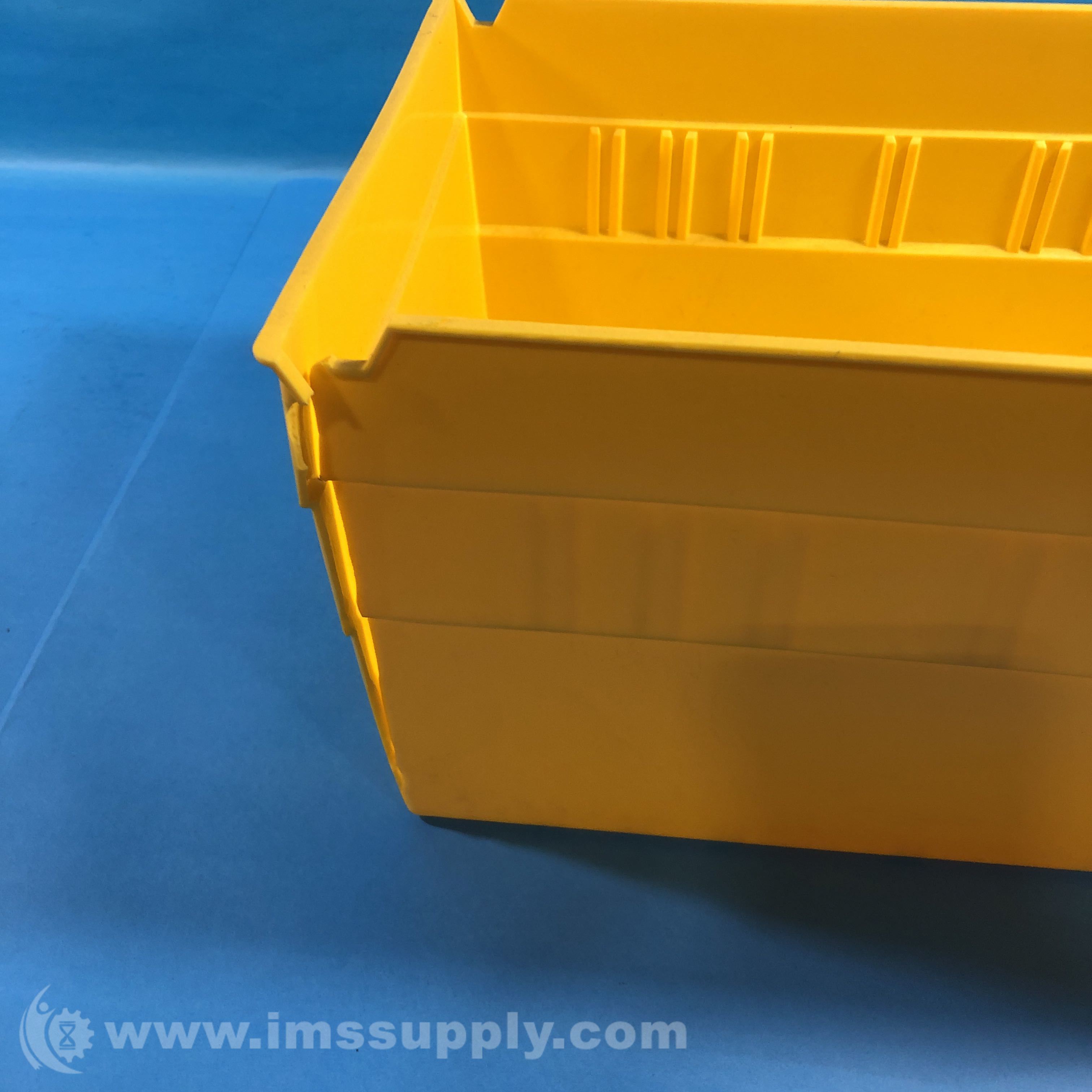Quantum Storage Systems QSB207 Color Yellow Storage Bin IMS Supply