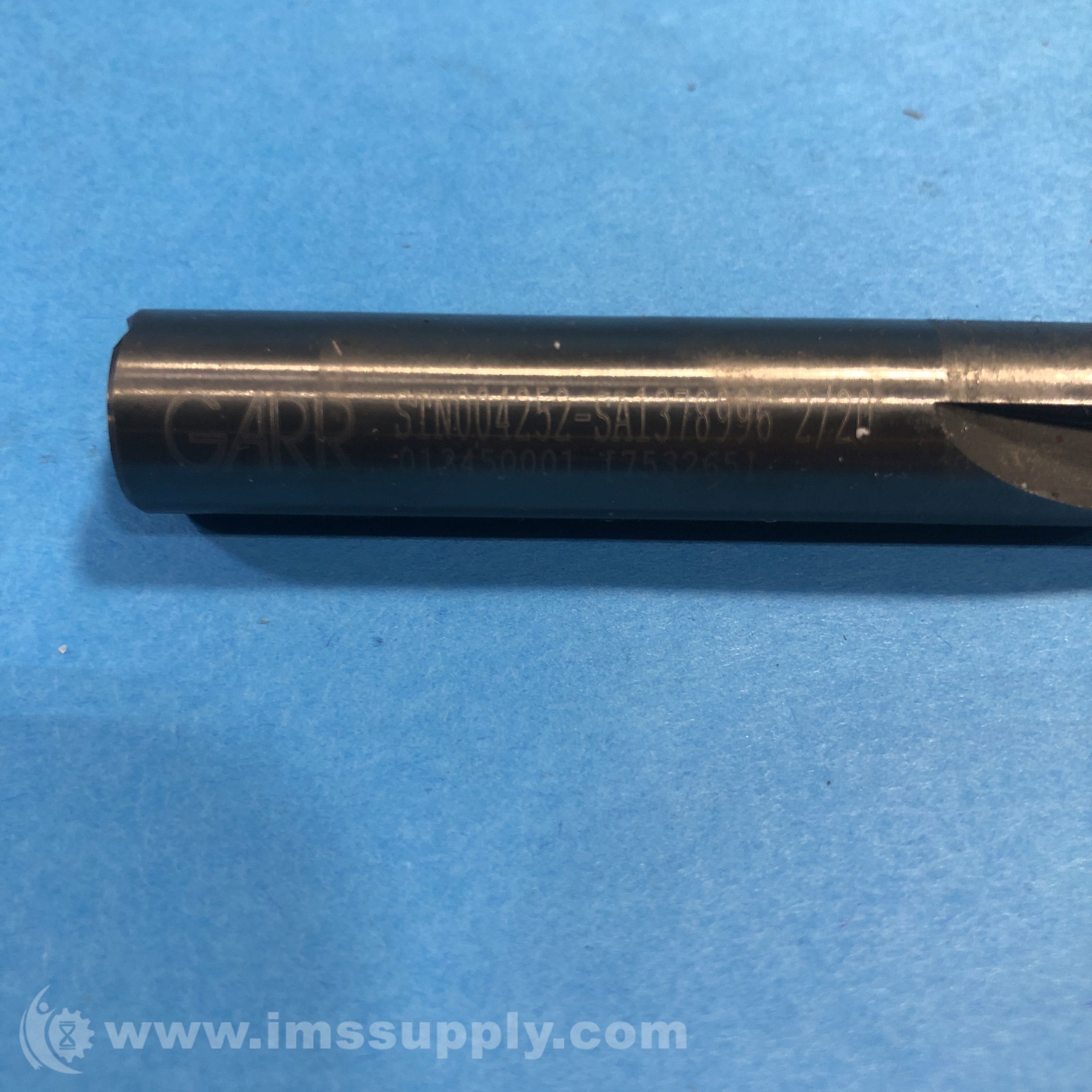 Garr STN004252 Fed Straight Flute Double Margin Step Drill IMS Supply