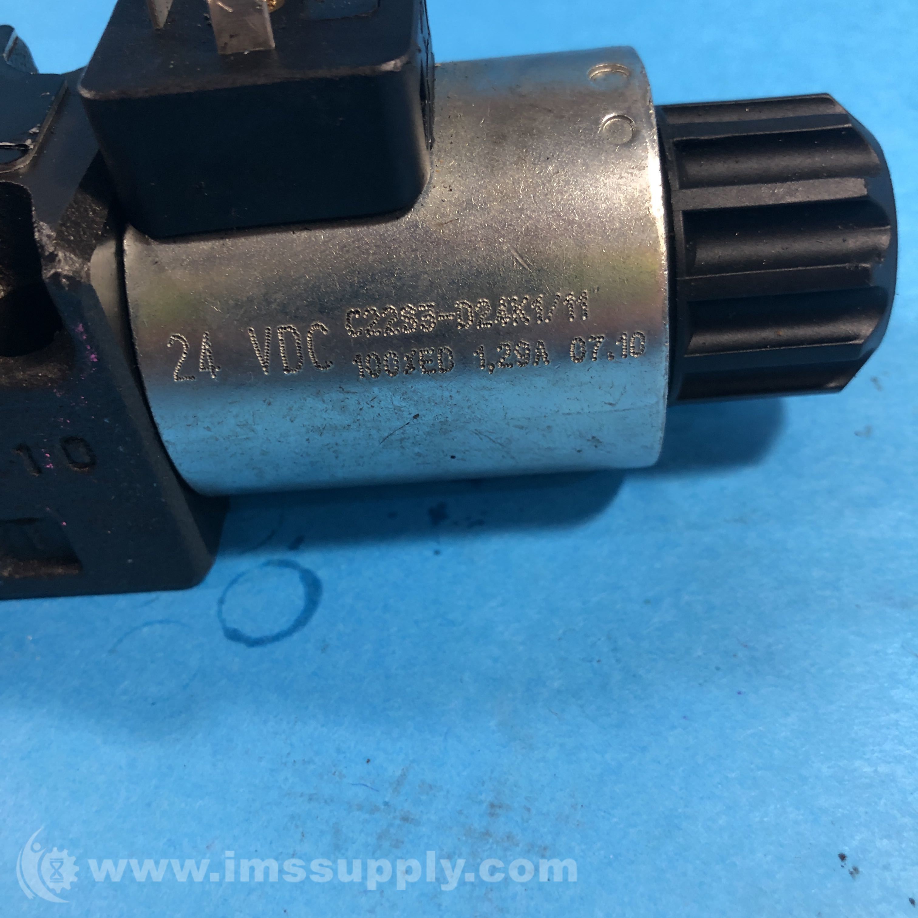 Duplomatic DS3S3/10ND24K1 Solenoid Valve Double Coil IMS Supply