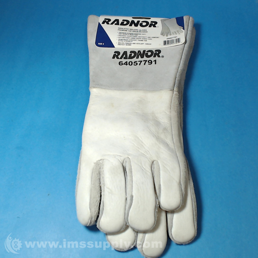 Radnor 64057791 Insulated Welding Gloves Size Small IMS Supply
