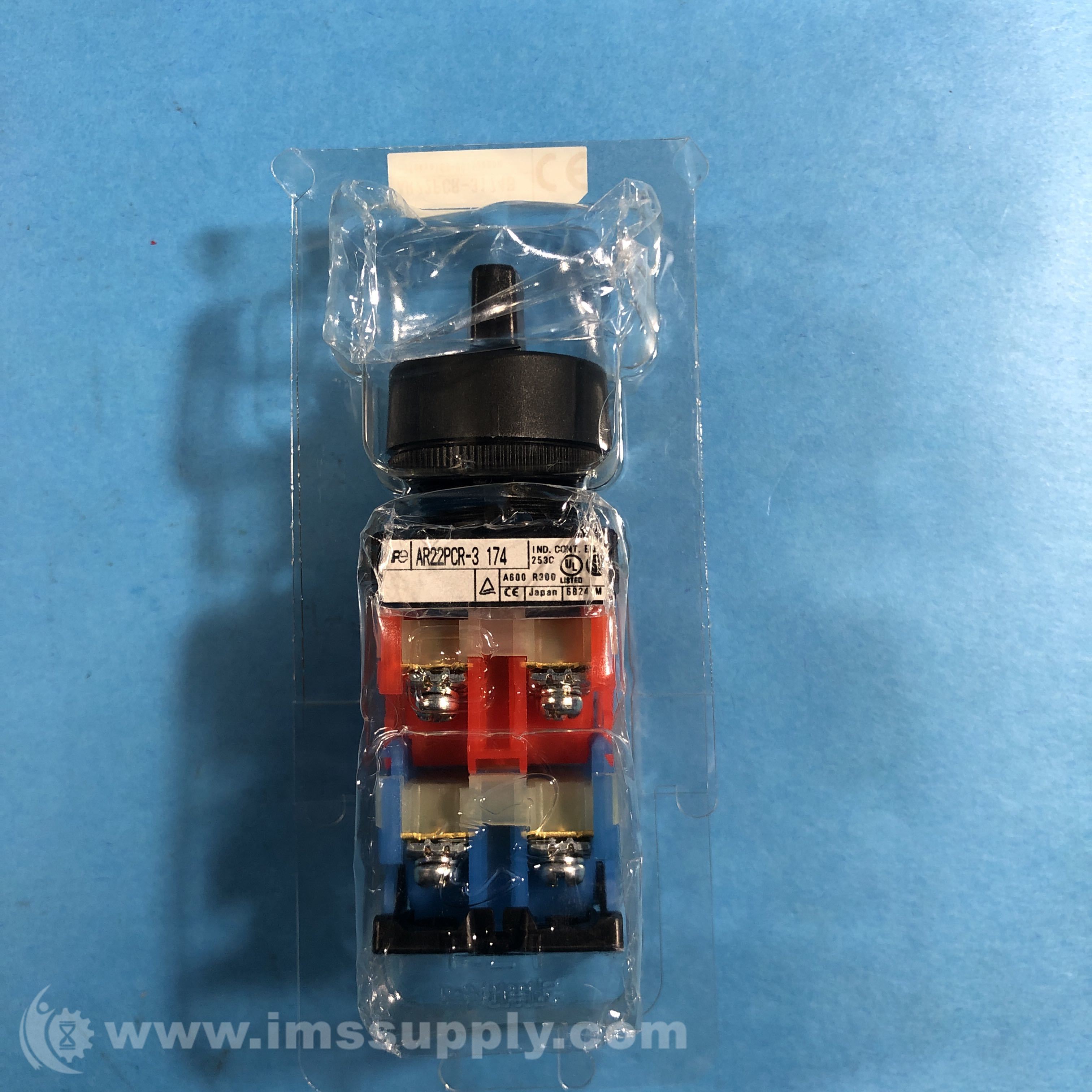 Fuji Electric AR22PCR3174B Selector Switch AR22 Shape IMS Supply