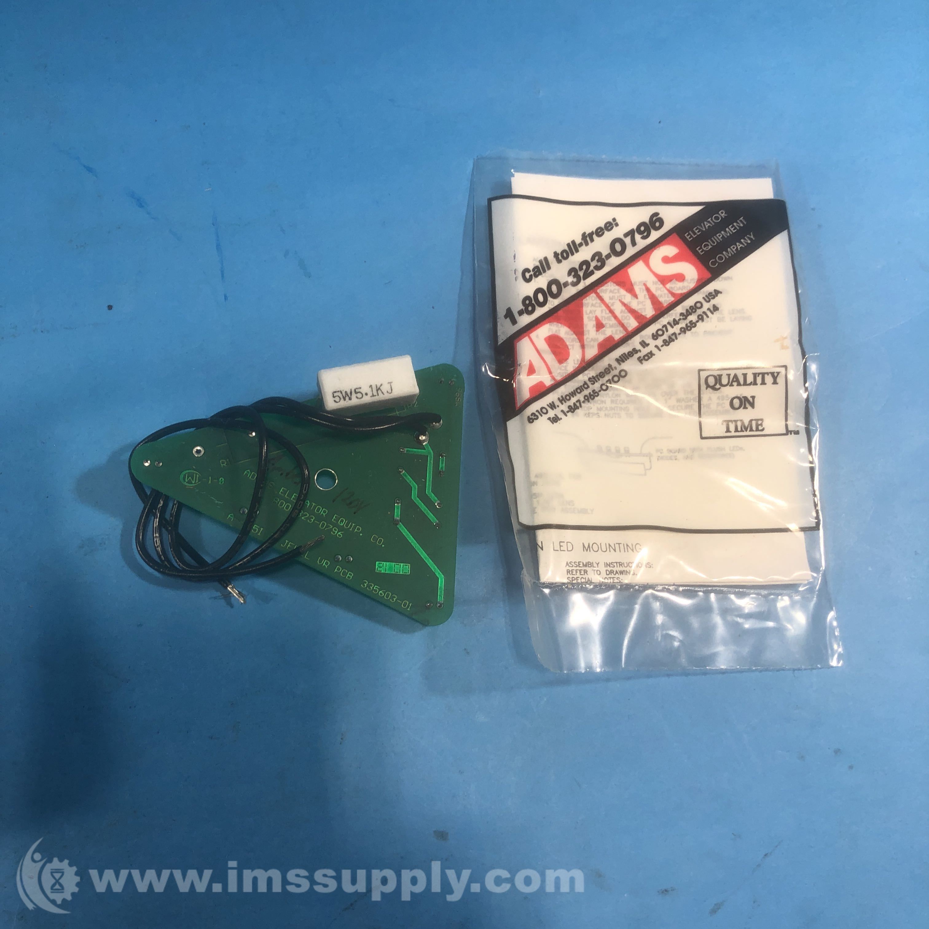 Adams Elevator A495I4A2 IMS Supply