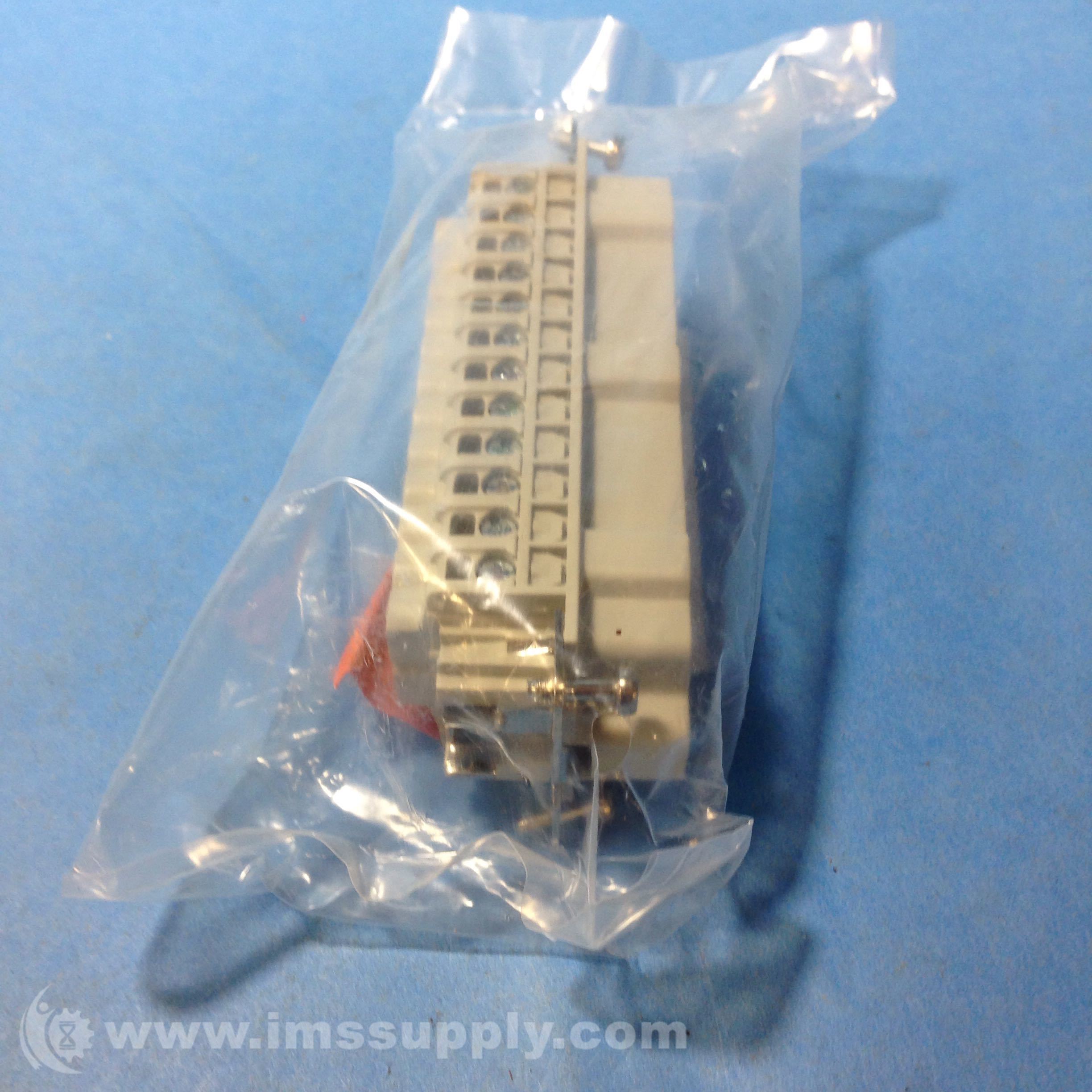 Weidmuller 1211100000 Heavy Duty Connector, 2014AWG, HE Series IMS