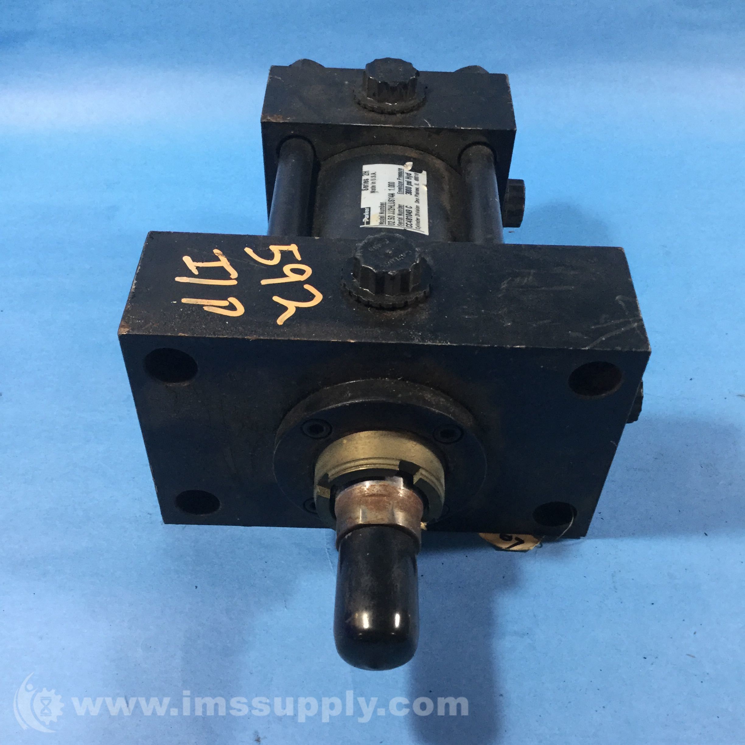 Parker 02.50 JJ2HLUS14A 1.000 Series 2H Hydraulic Cylinder, 300ps IMS Supply