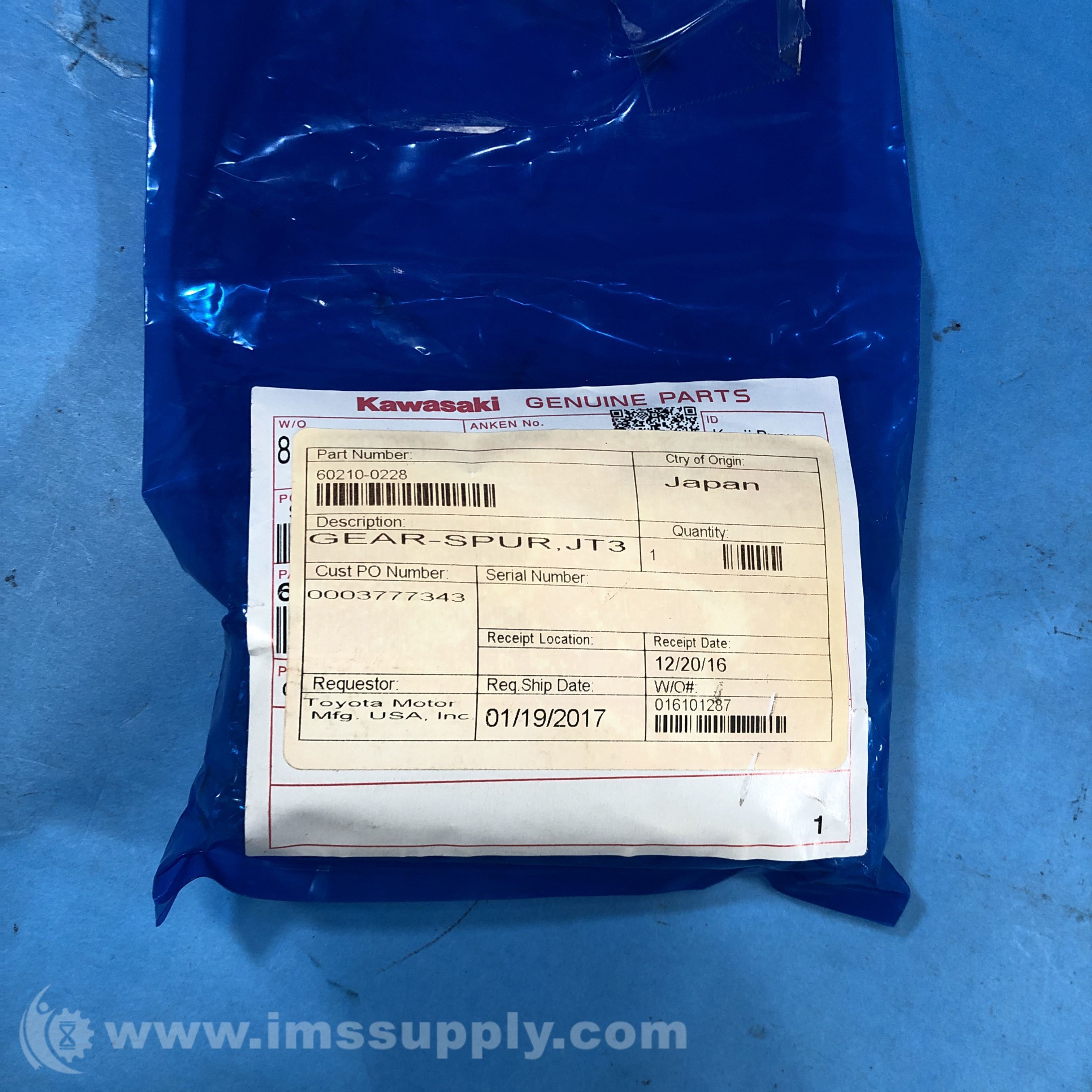 Kawasaki 60210-0228 JT3 Spur Gear