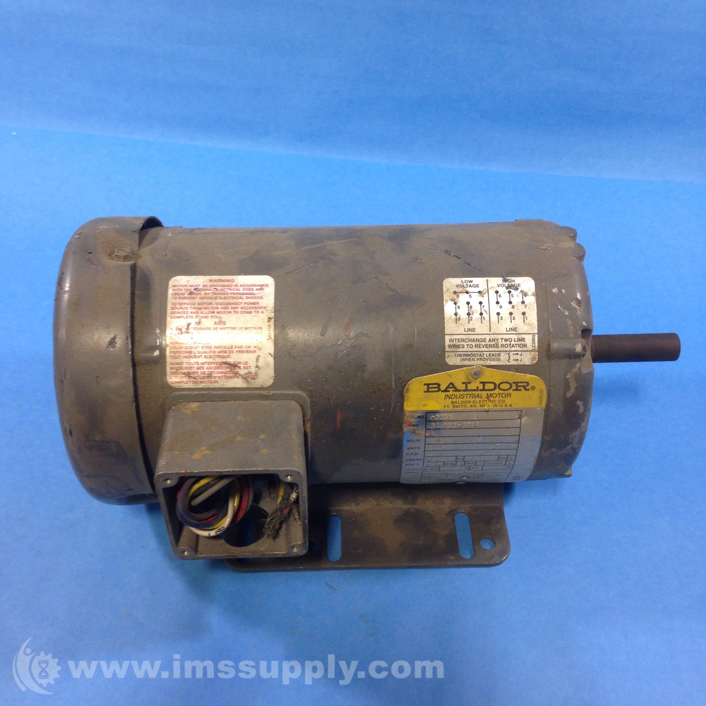 Baldor M3555 Electric Motor Ims Supply