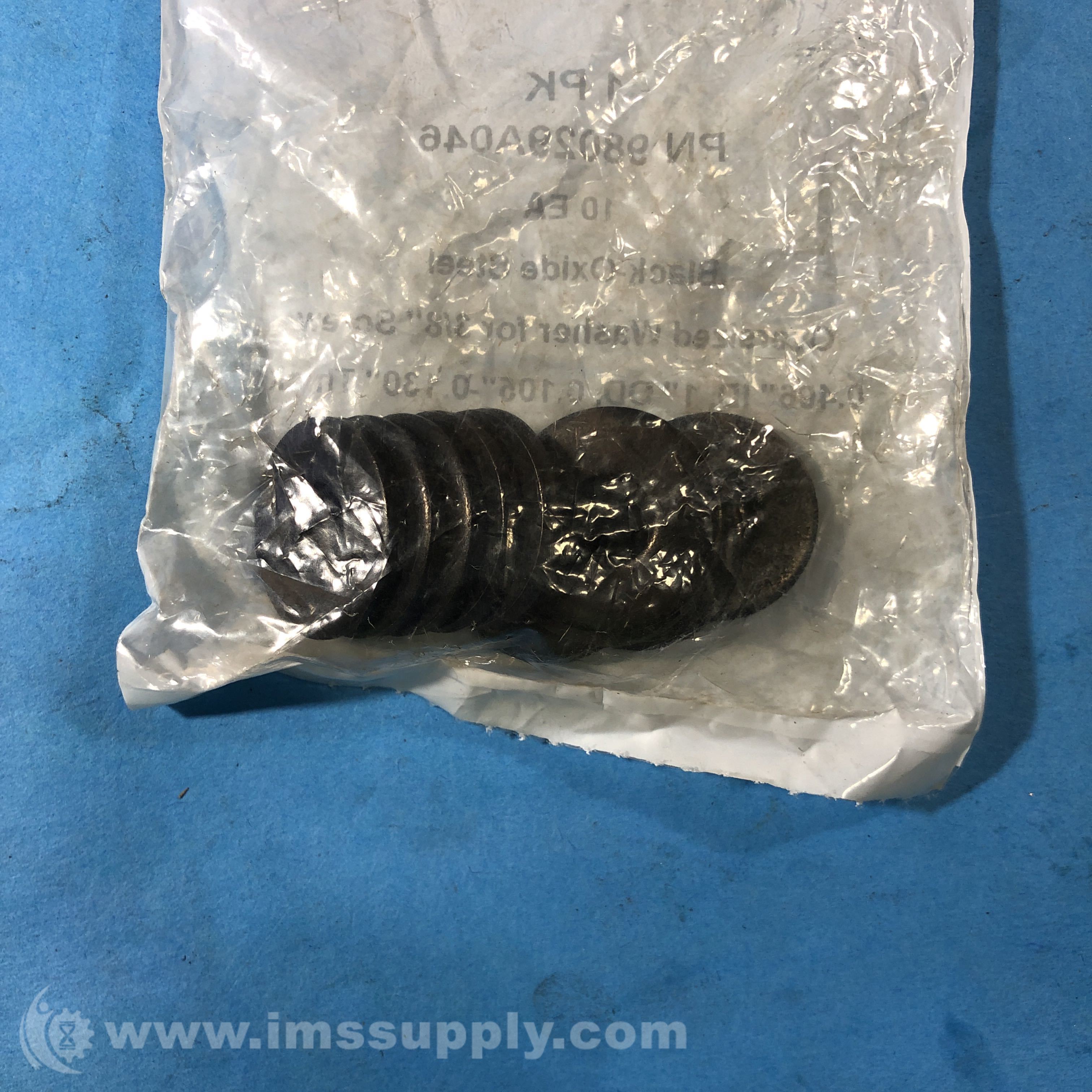 98029A046 Pack of 10 Black-Oxide Steel Oversized Washers
