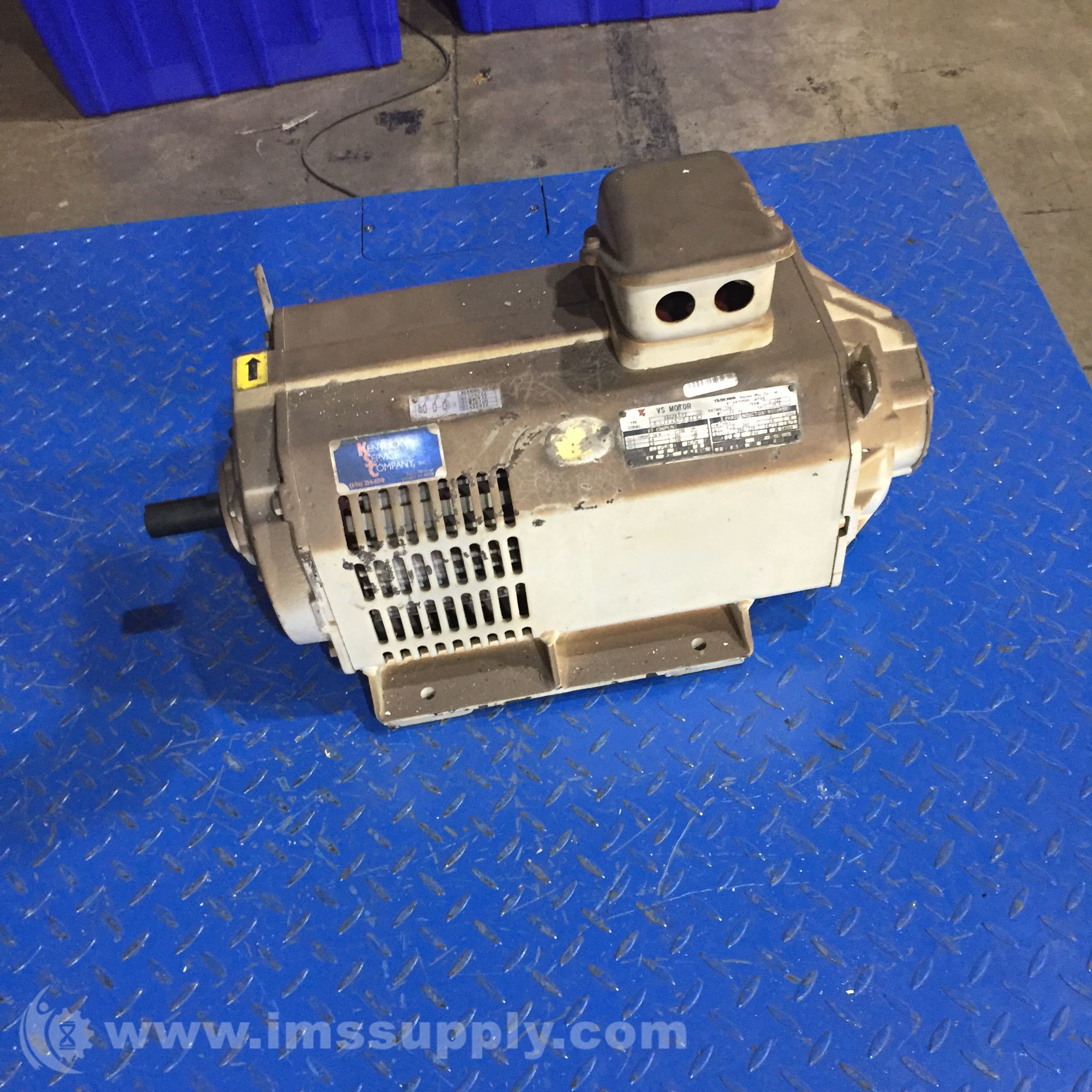 Yaskawa Electric V60ZN-Y2 3-Phase VS Motor - IMS Supply