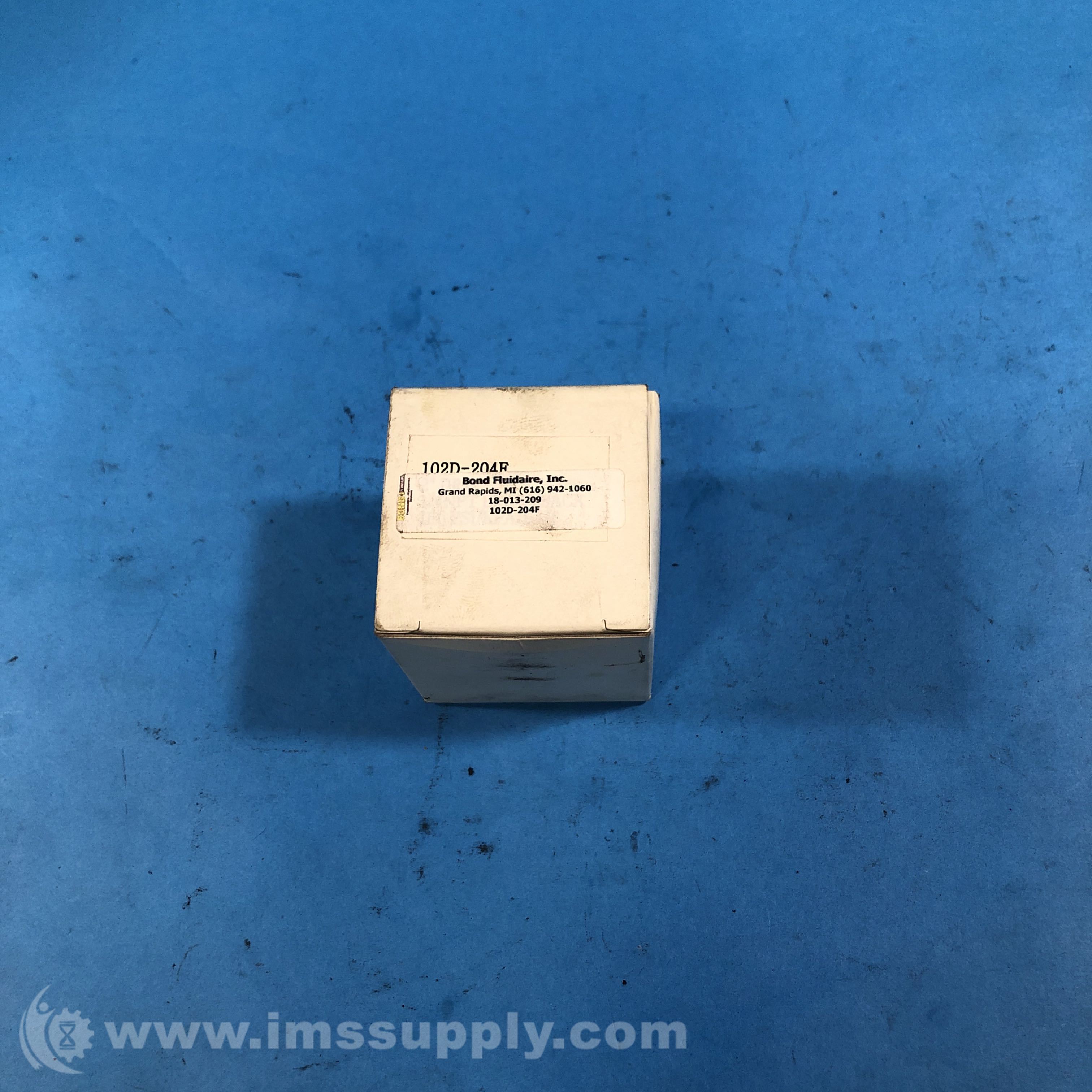 Bond Fluidaire 102D204F Pressure Gauge 2.00 Dial, 0160 PSI IMS Supply