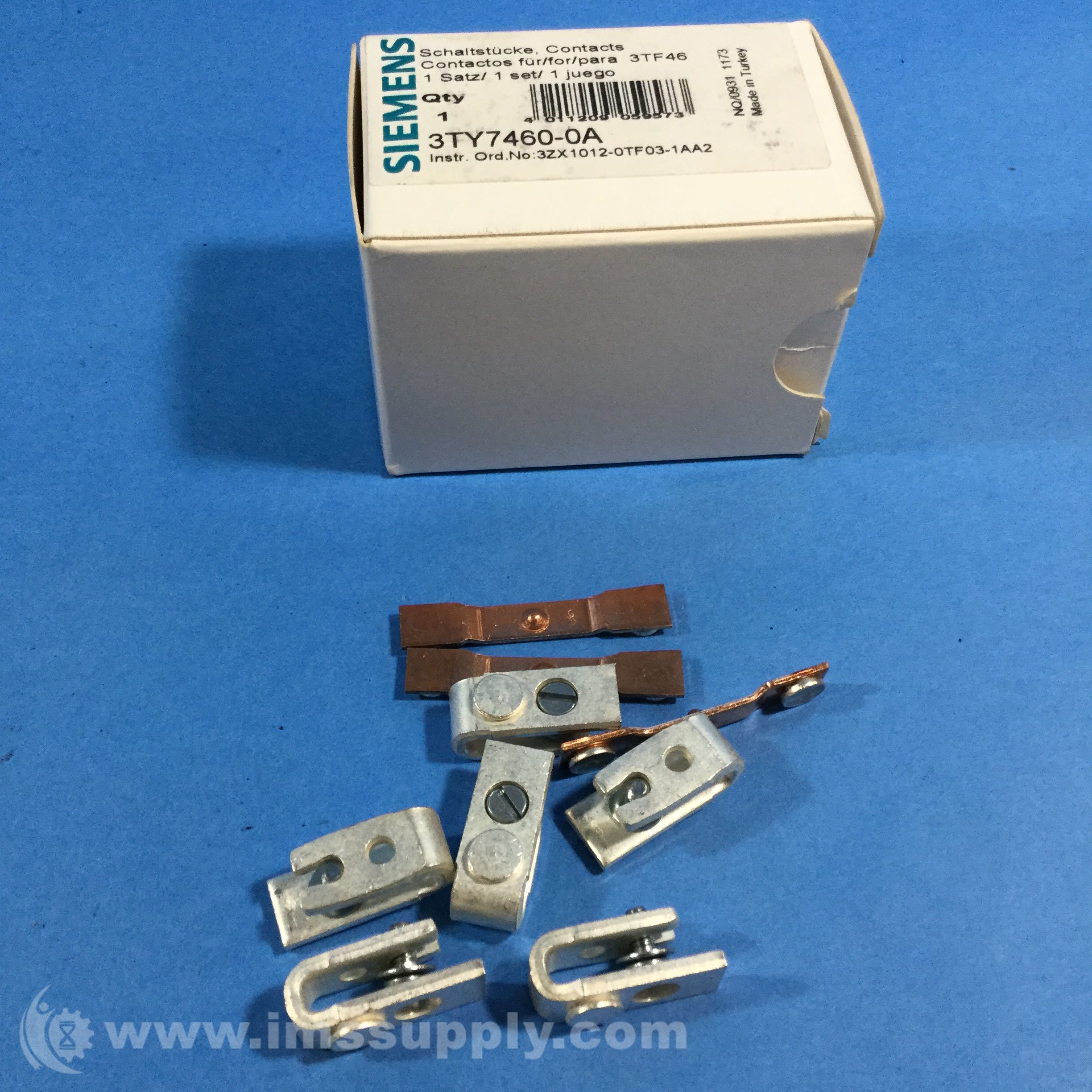 3TY7460-OA 3TF Main Contact 3P   3TY7460-0A  Fit for  Siemens  3TF46 3TY7460 