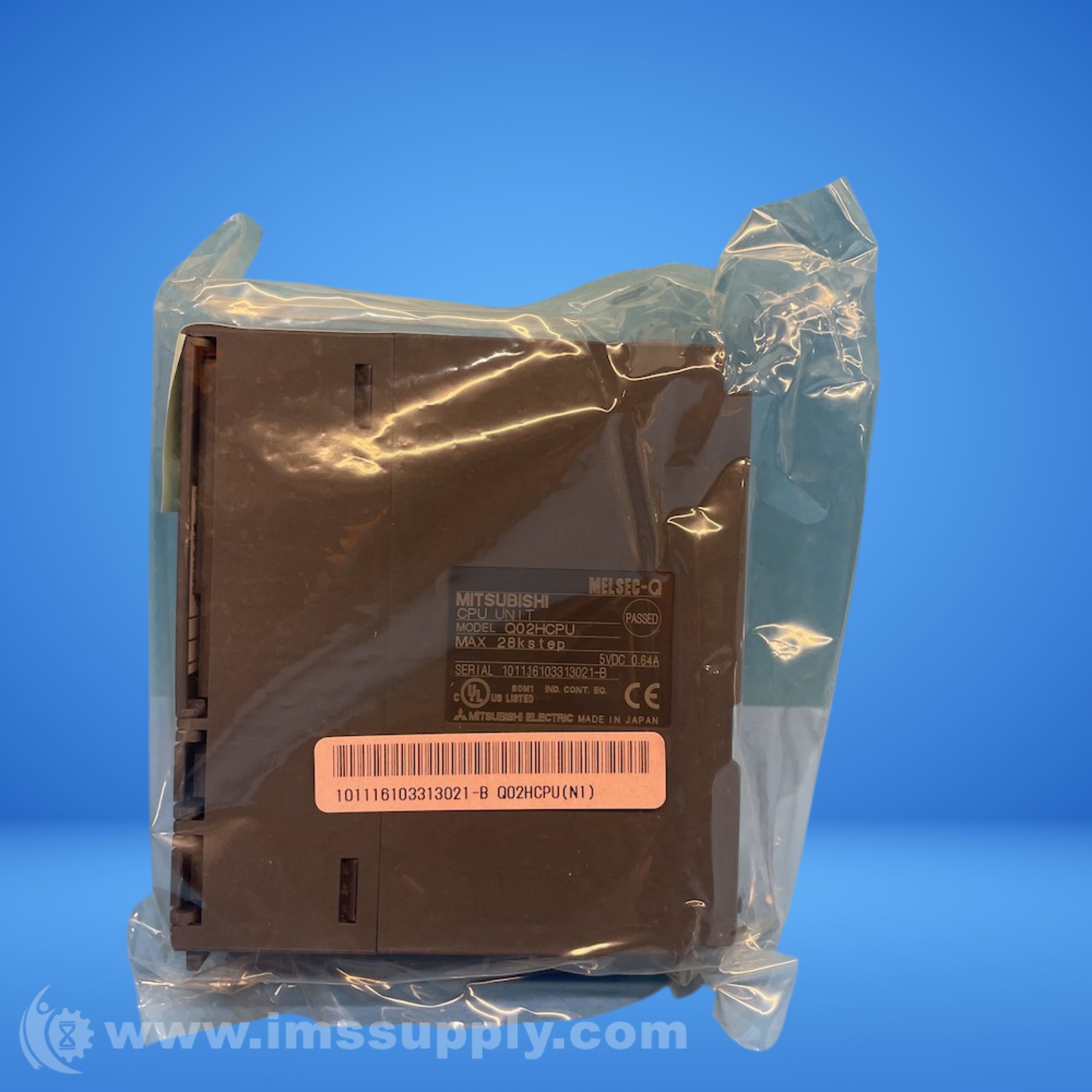 Mitsubishi Q02HCPU PLC CPU - IMS Supply