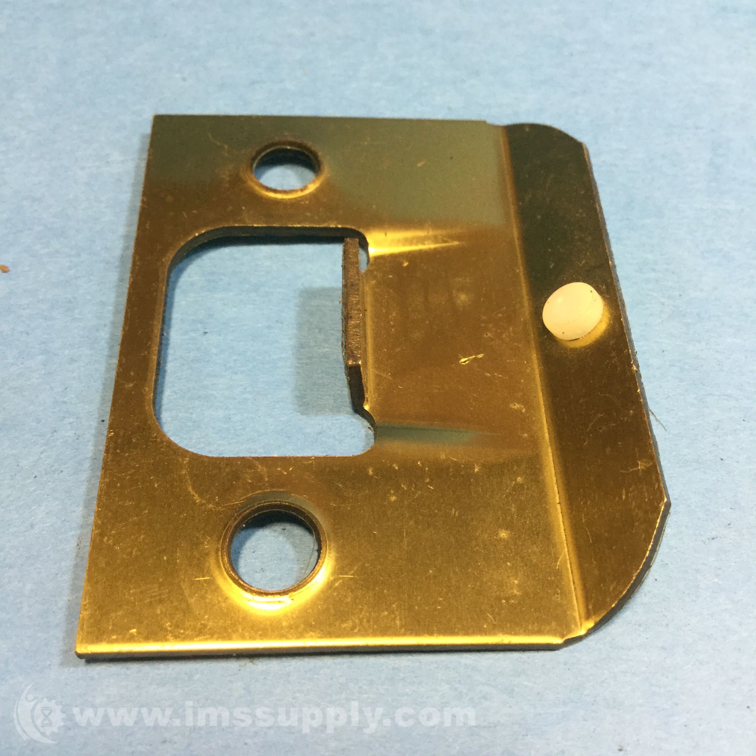 Yale A5101 Brass Commercial Door Strike Plate IMS Supply