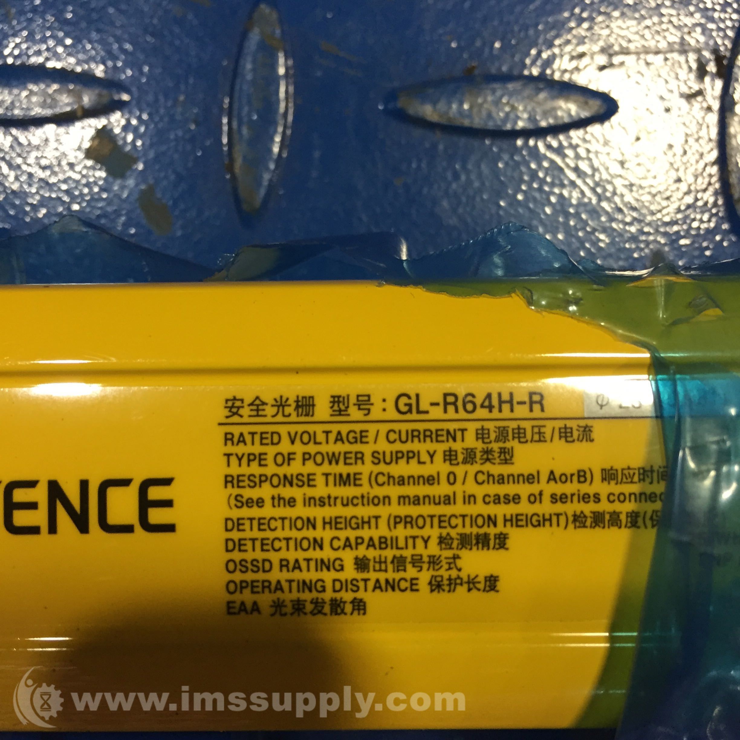 Keyence GL-R64H-R Light Curtain - IMS Supply