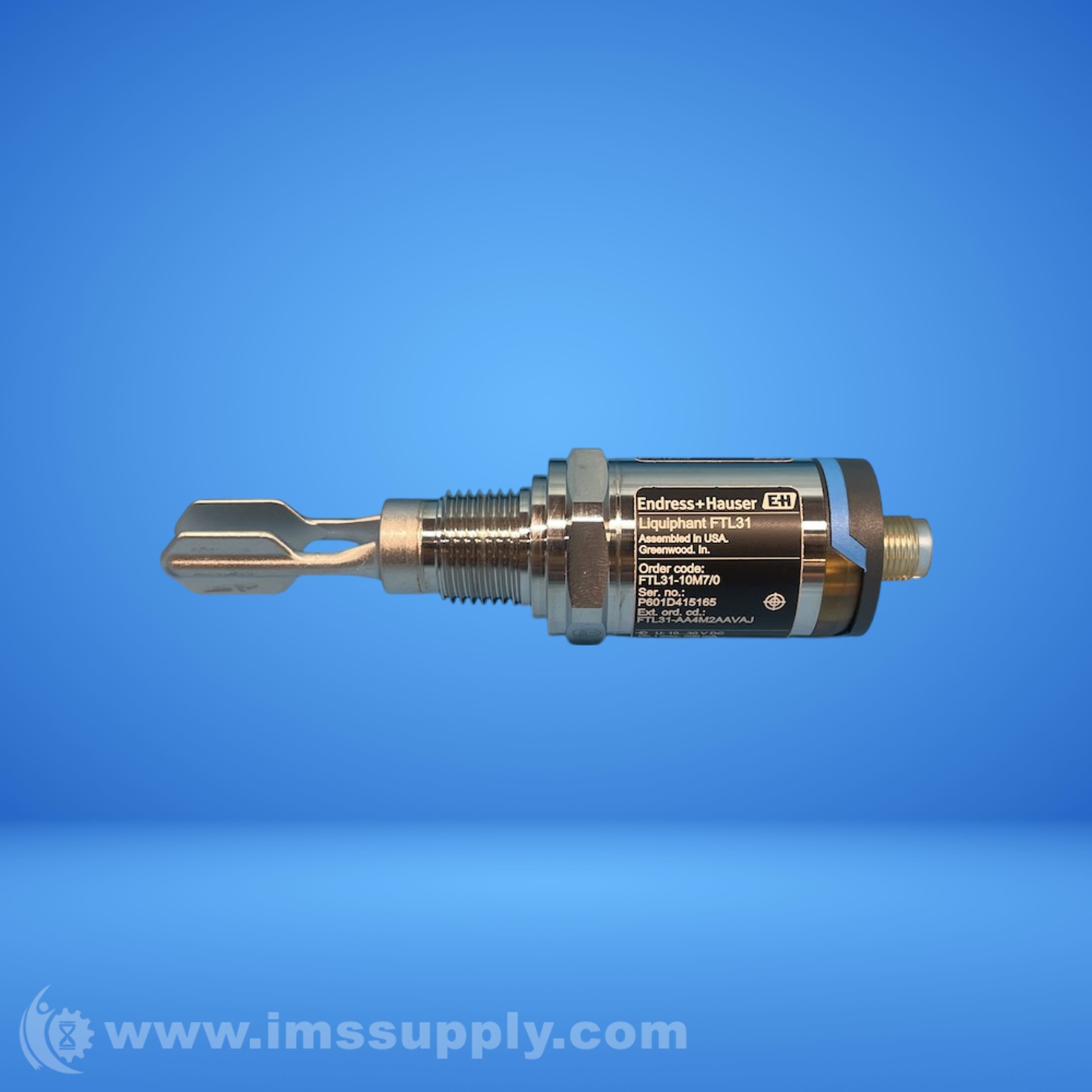 Endress + Hauser FTL31-10M7/0 Liquid Level Sensor - IMS Supply