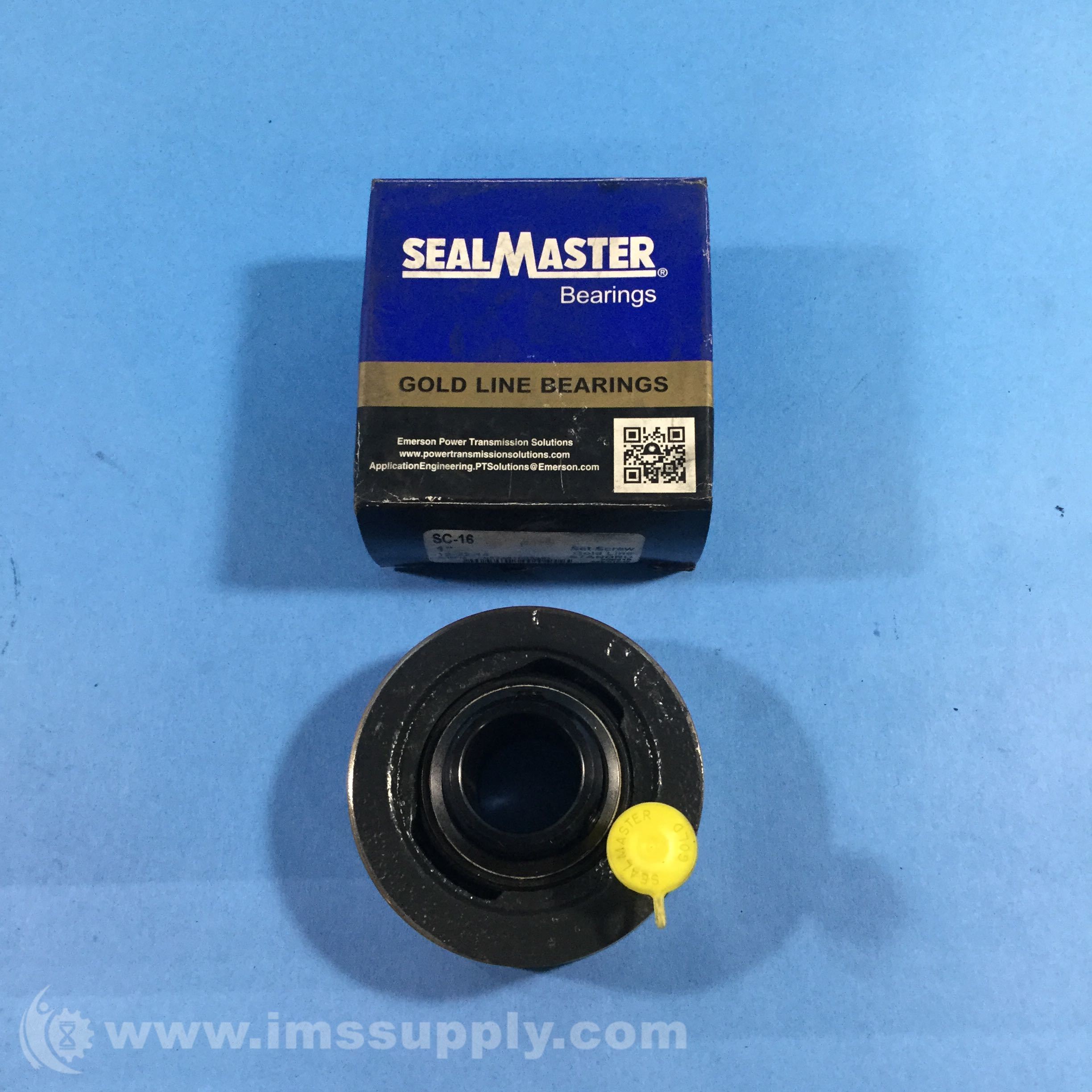 Sealmaster SC16 700319 Ball Bearing Cartridge 1.0000 in Bore IMS