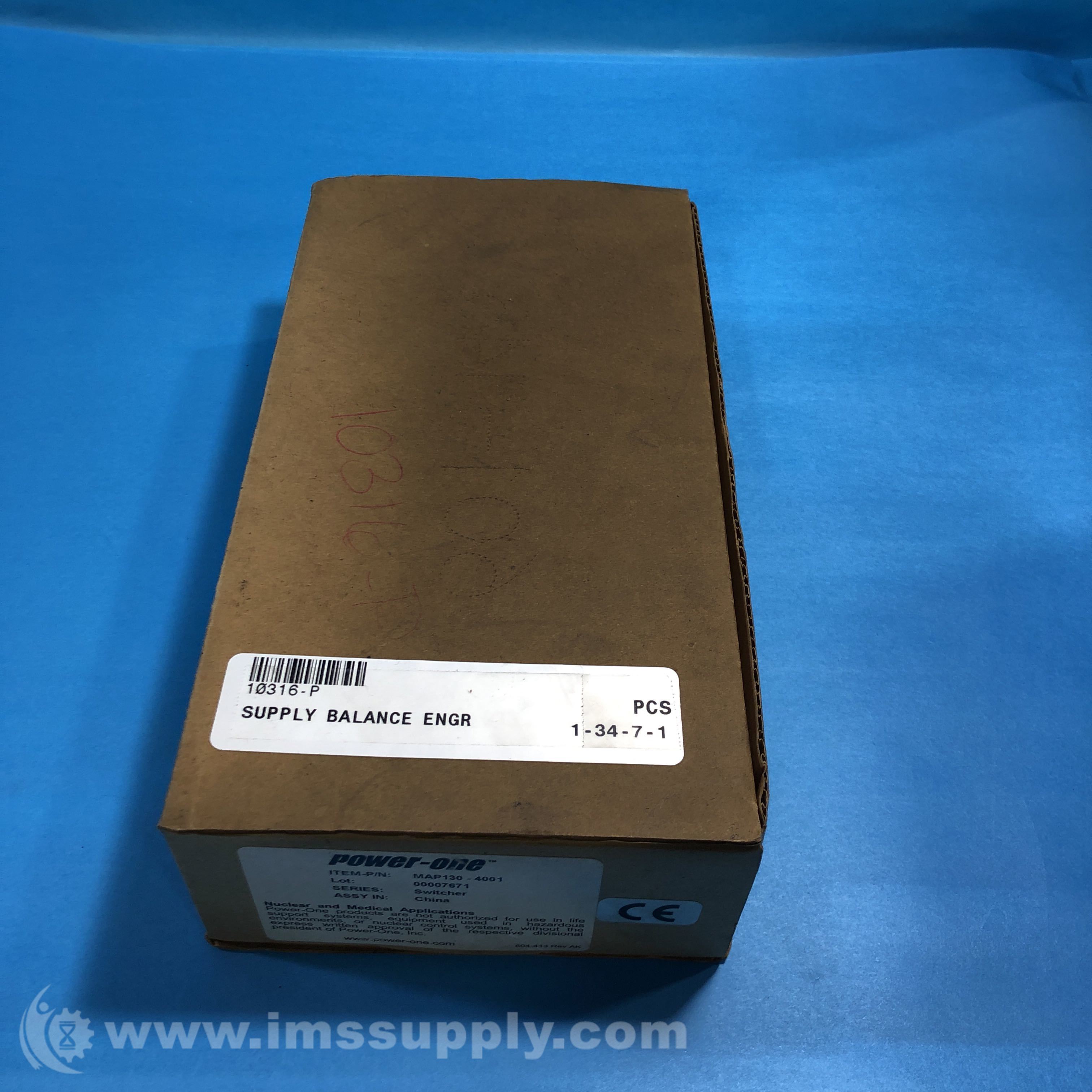 Power-One MAP130-4001 AC-DC Power Supply - IMS Supply