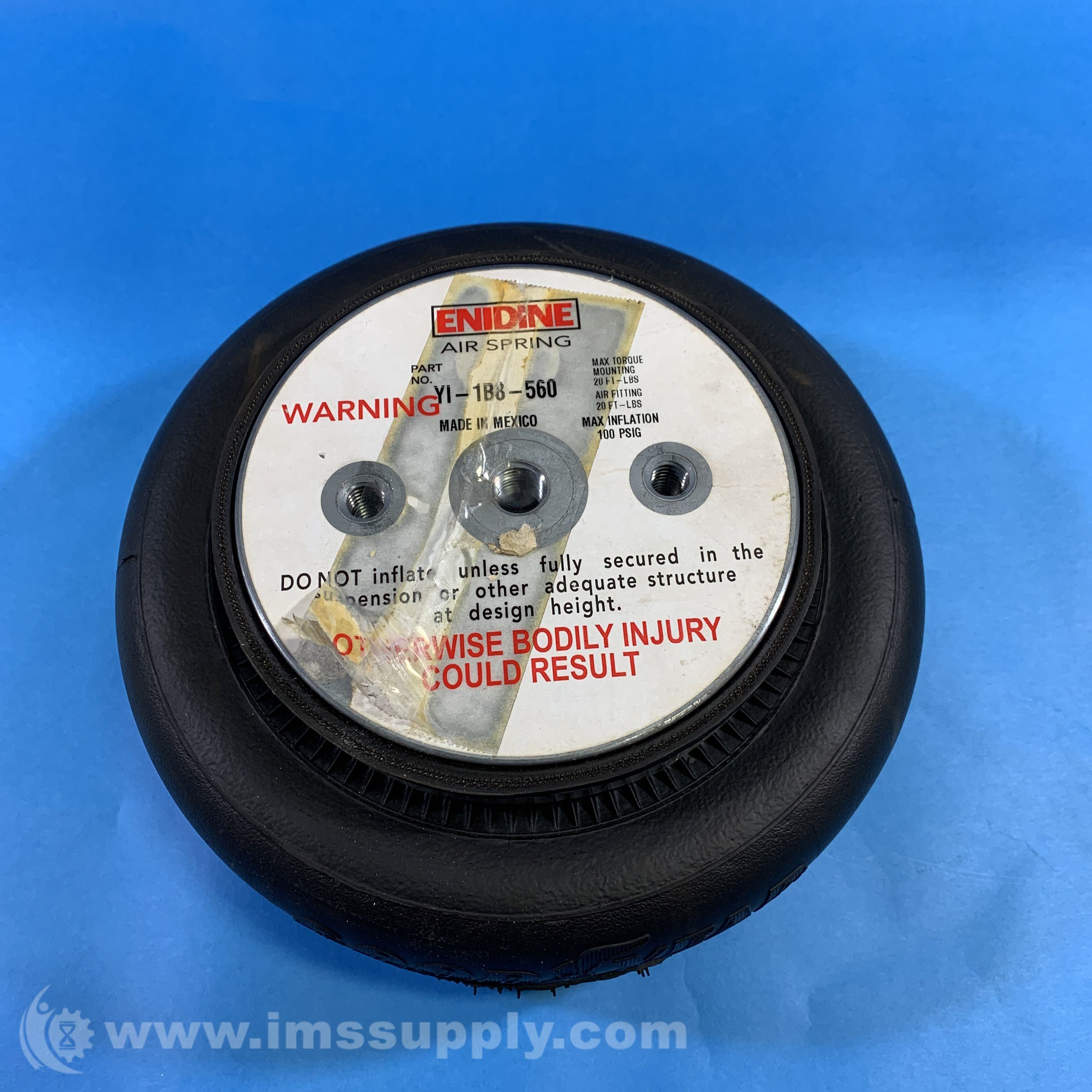 Enidine YI1B8560 Imperial Single Air Spring IMS Supply