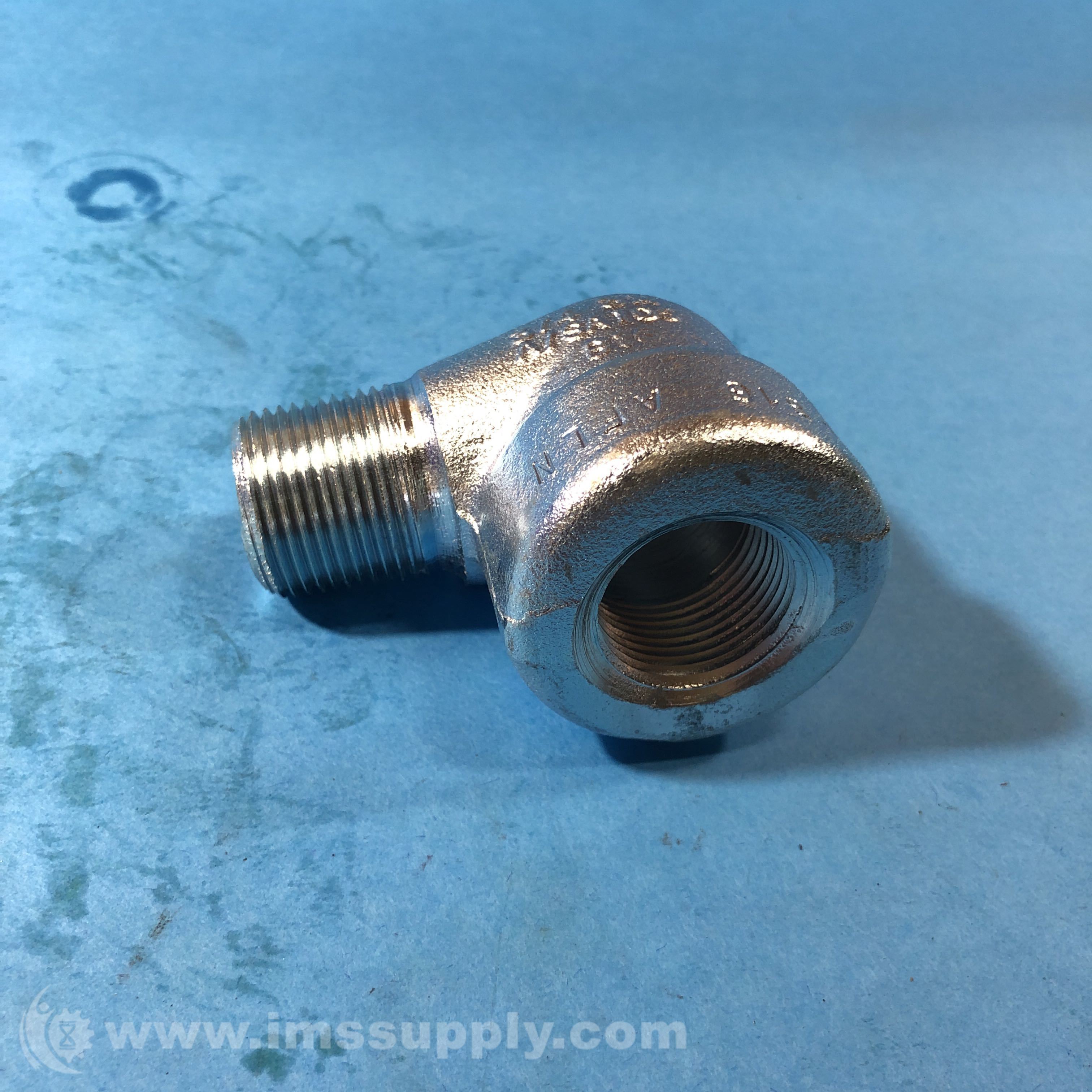 McMasterCarr 7739K115 Bag of 2 Steel Pipe Fittings IMS Supply