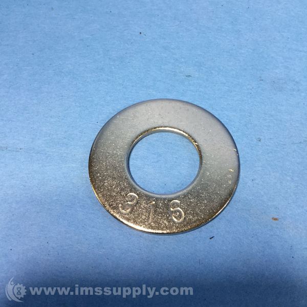 McMasterCarr 5/8 316SS Flat Washer, Box of 10 IMS Supply
