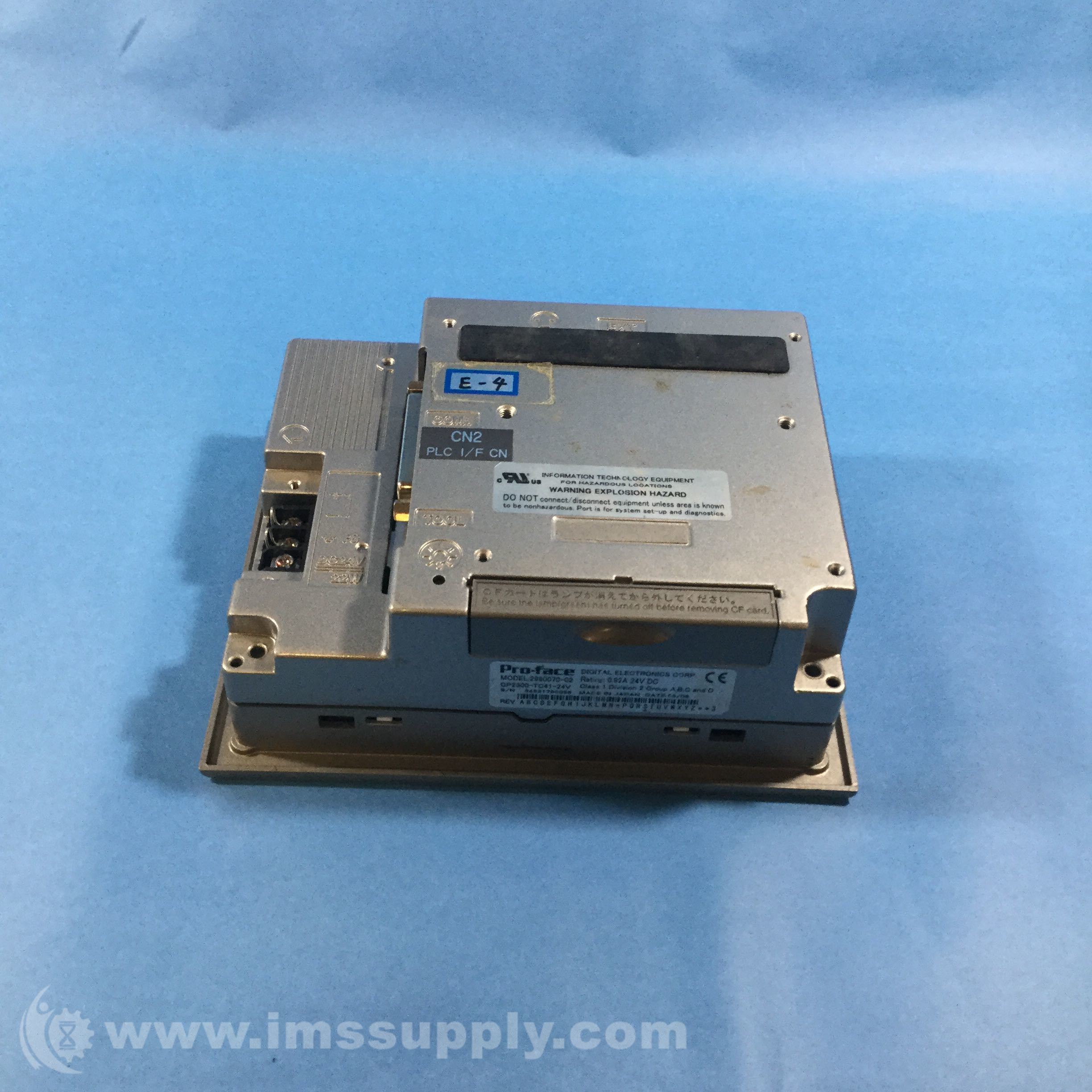 【通販激安】 Pro-face 2980070-02-GP2300-TC41-24V Screen Touch Quickpanel その他