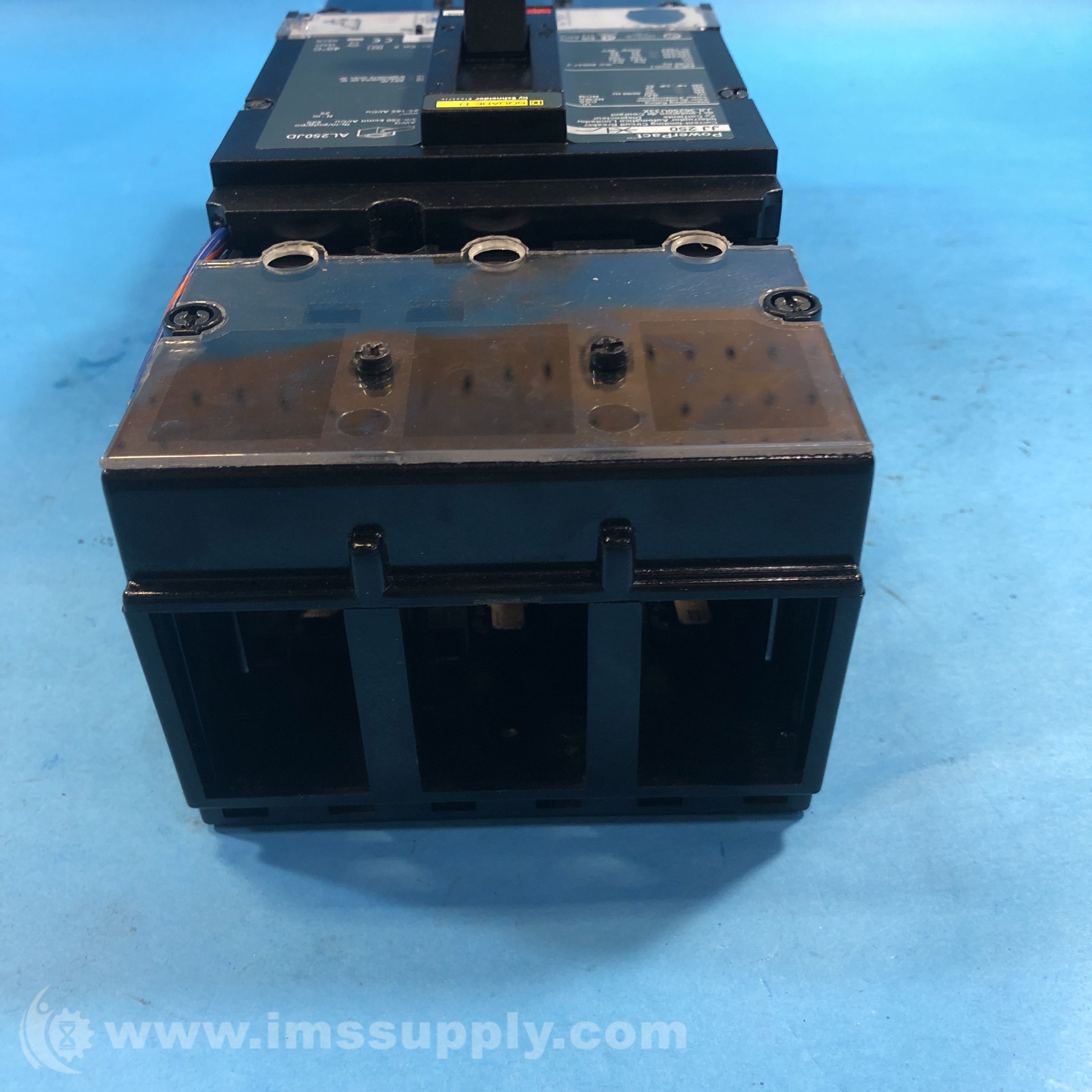 Square D JJ 250 3Pole PowerPact Circuit Breaker IMS Supply