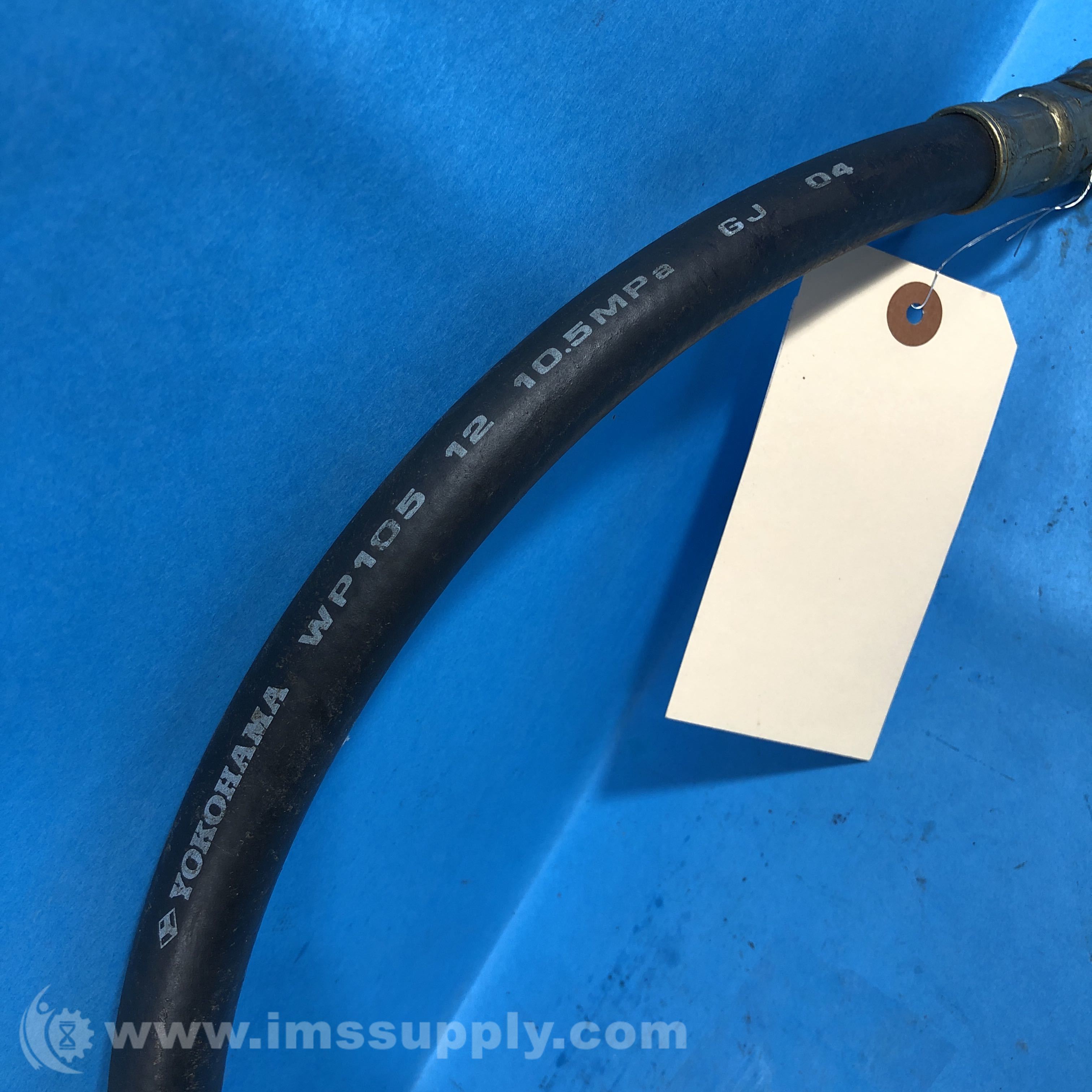 Yokohama WP105 12 21 Hydraulic Pressure Hose, 10.5MPa GJ 04 IMS Supply