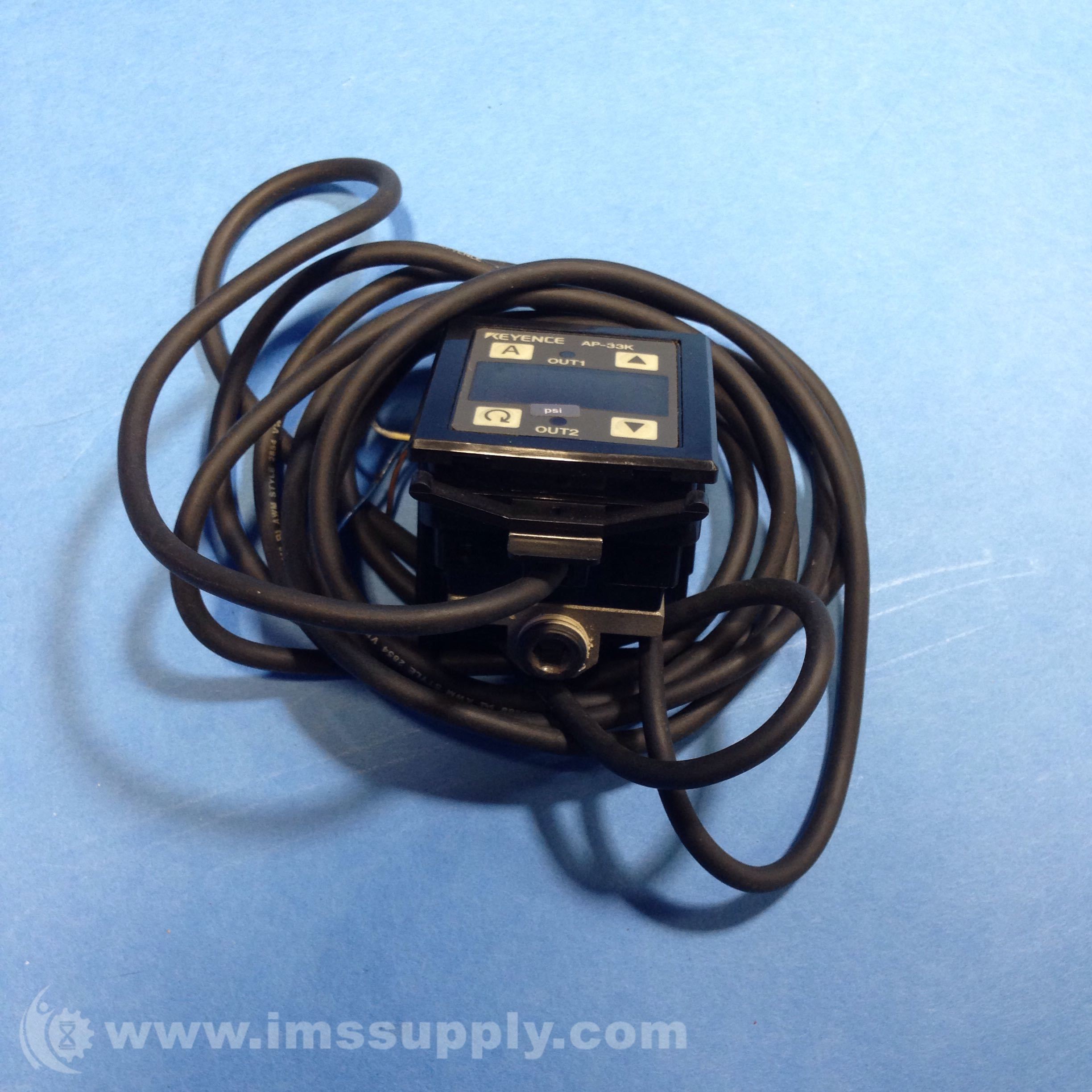 Keyence Corp. AP33K Pressure Switch IMS Supply
